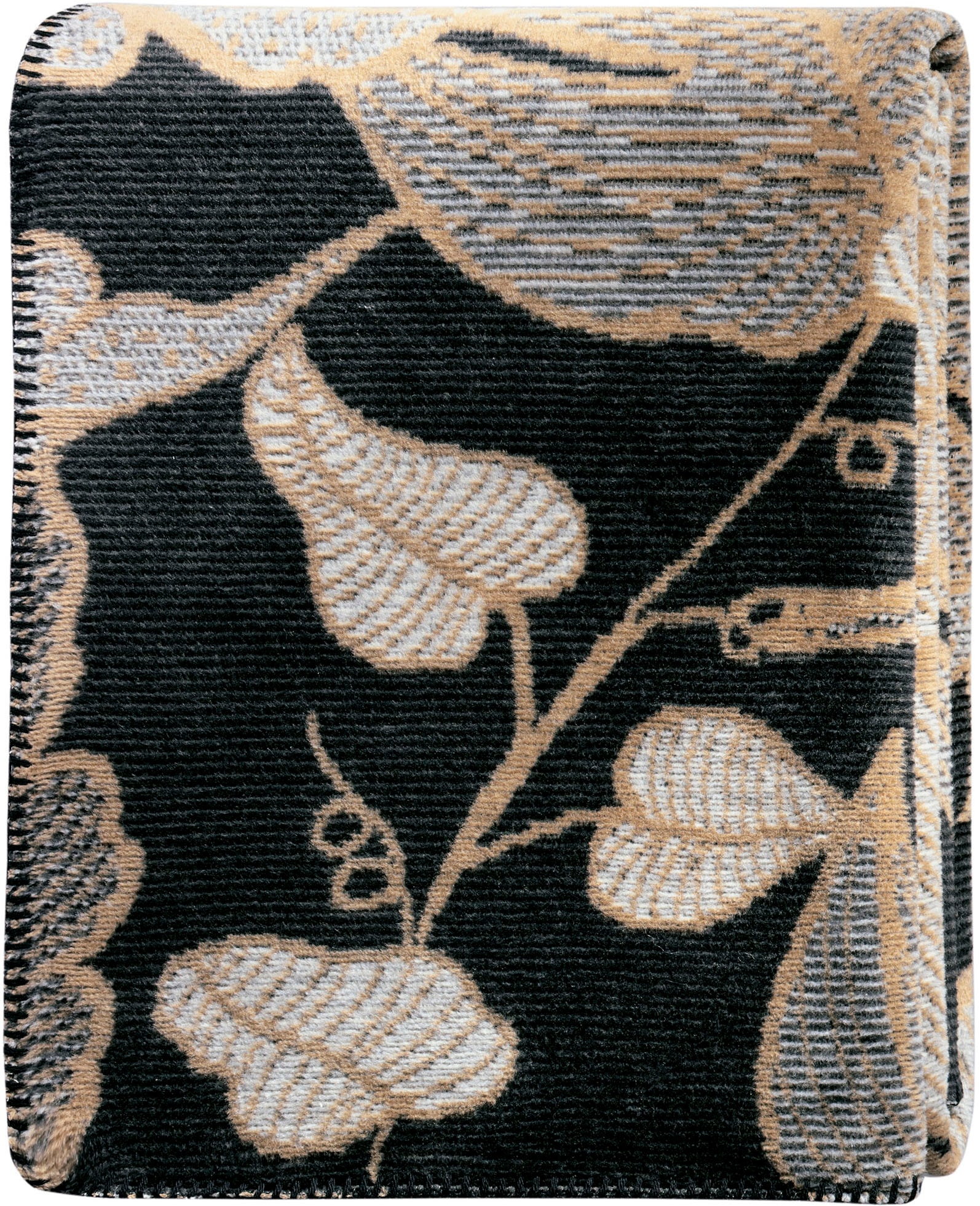 Biederlack Couverture d'intérieur »Leavy Luxe mit geketteltem Zierstich« Made in Germany