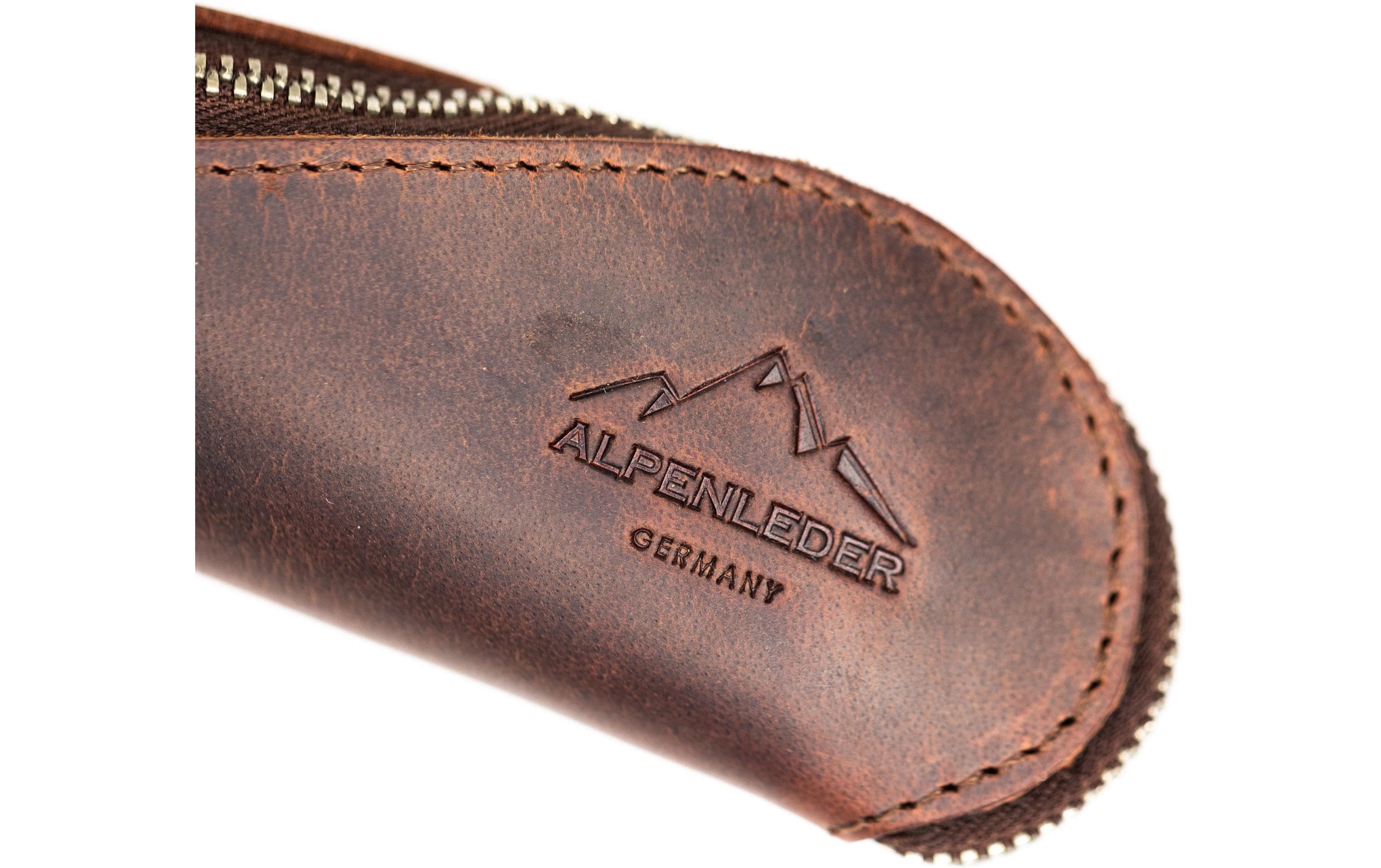 ALPENLEDER Étui à stylos »Drahdi, Leder« étui en cuir fait main au design particulier