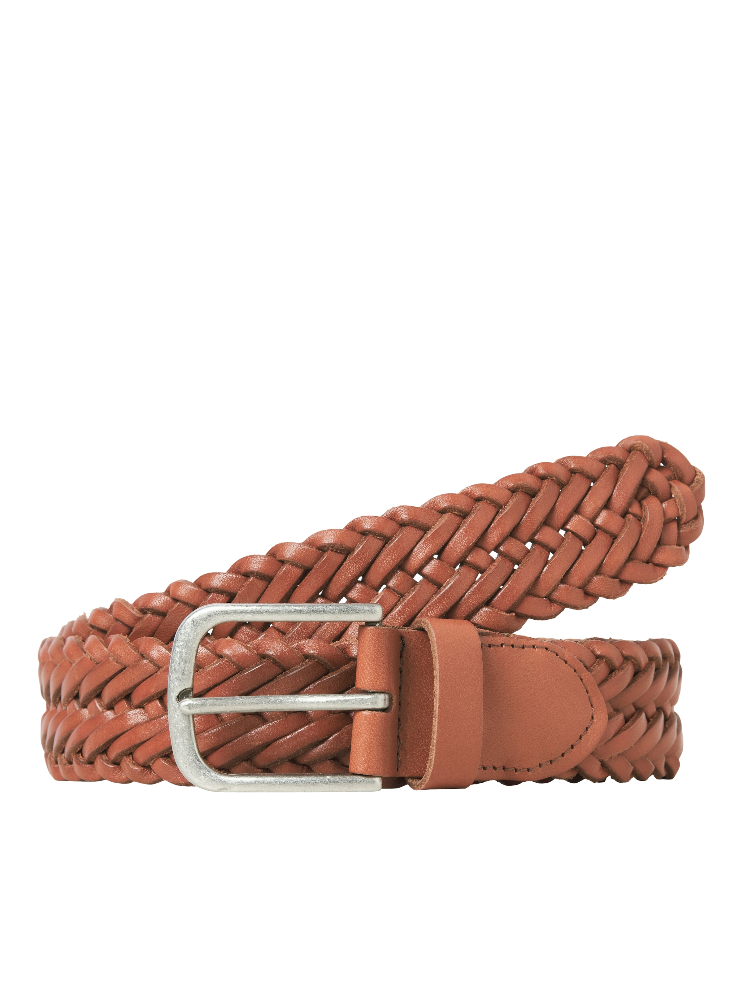 Jack & Jones Ledergürtel »JACJOE BRAIDED LEATHER BELT«