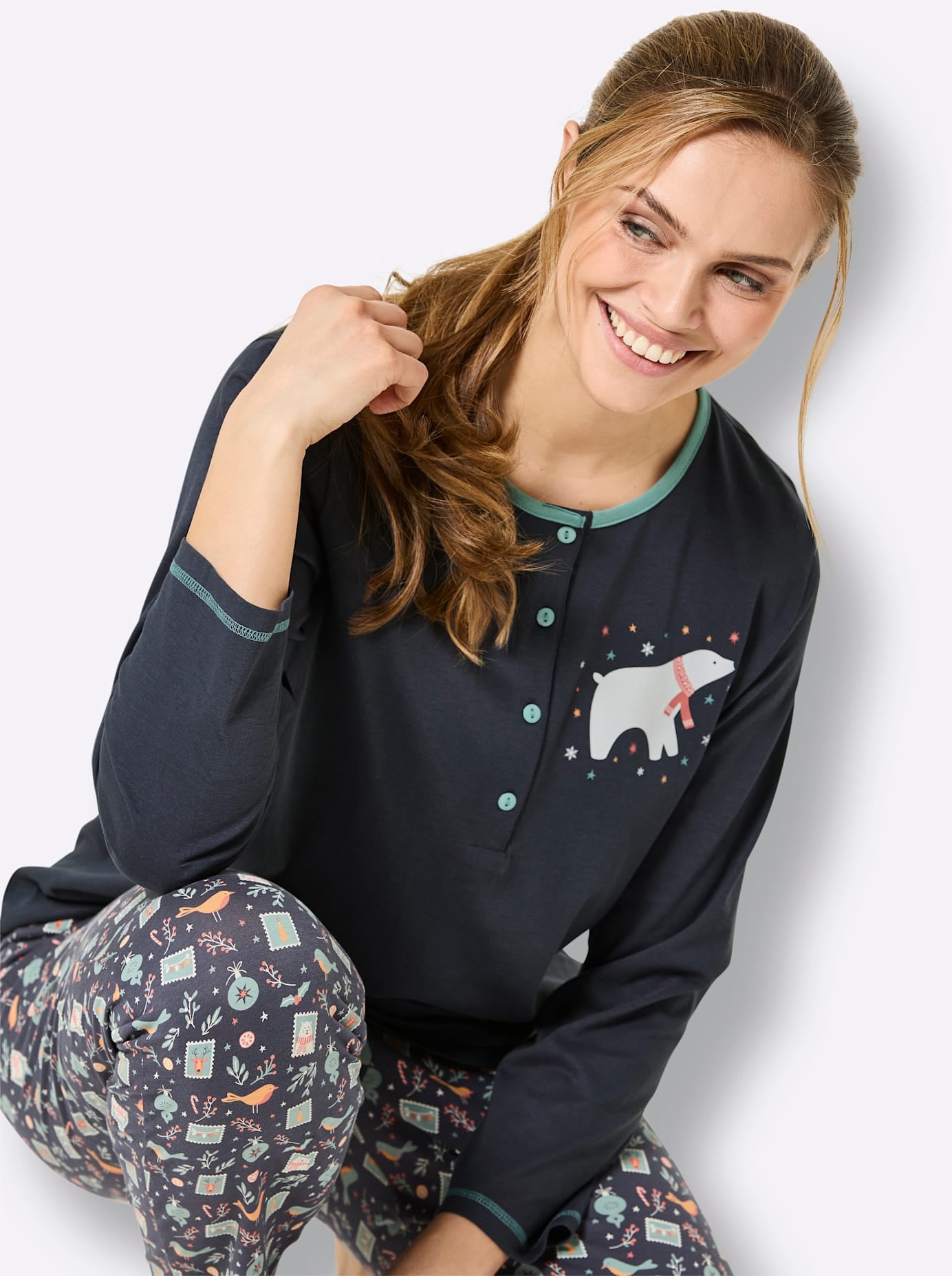 comtessa Haut de pyjama »Schlafanzug-Shirt« 1