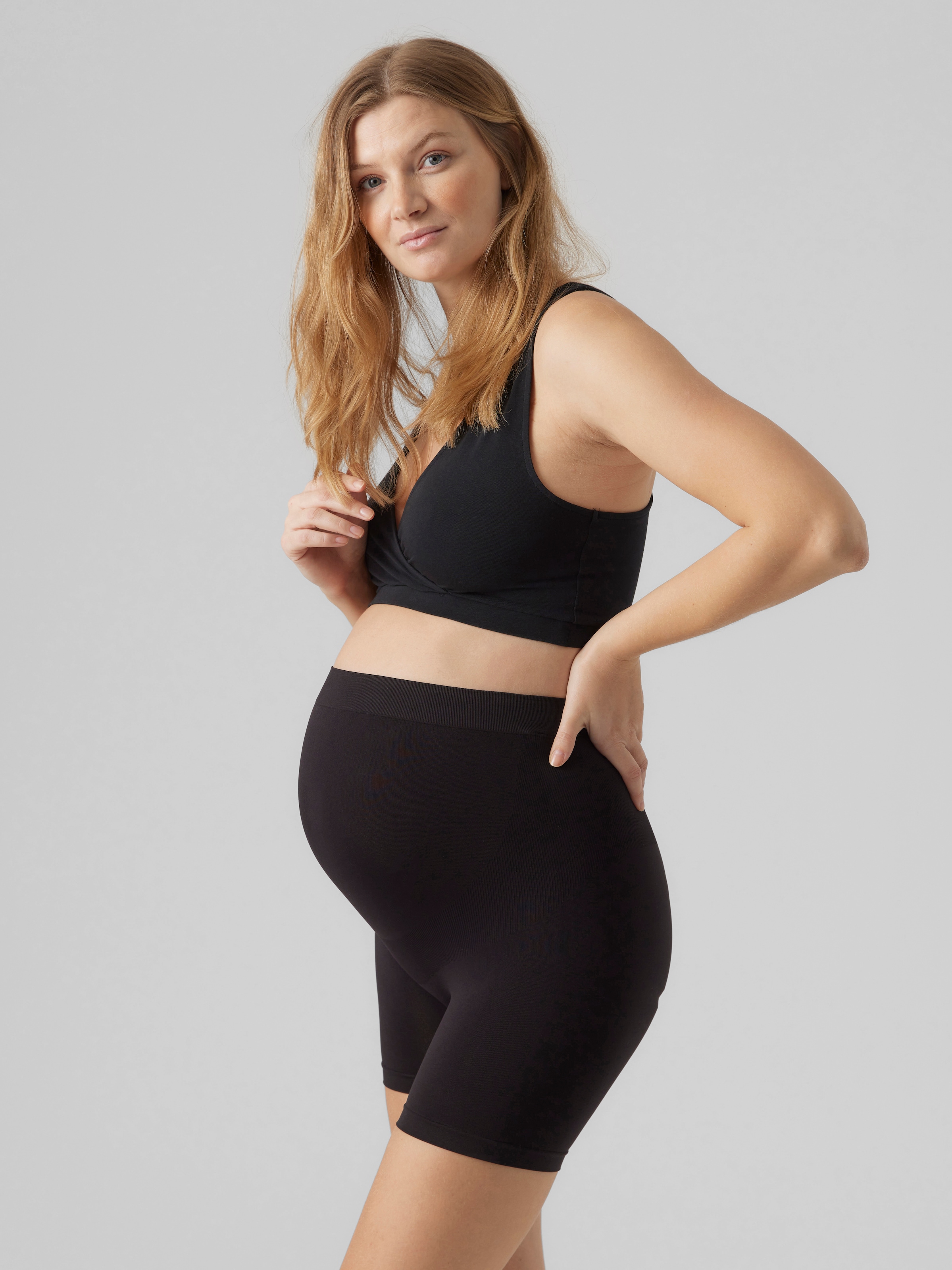 Mamalicious Umstandsshorts »MLAMIYA NEW HOTPANTS 2-P NOOS«