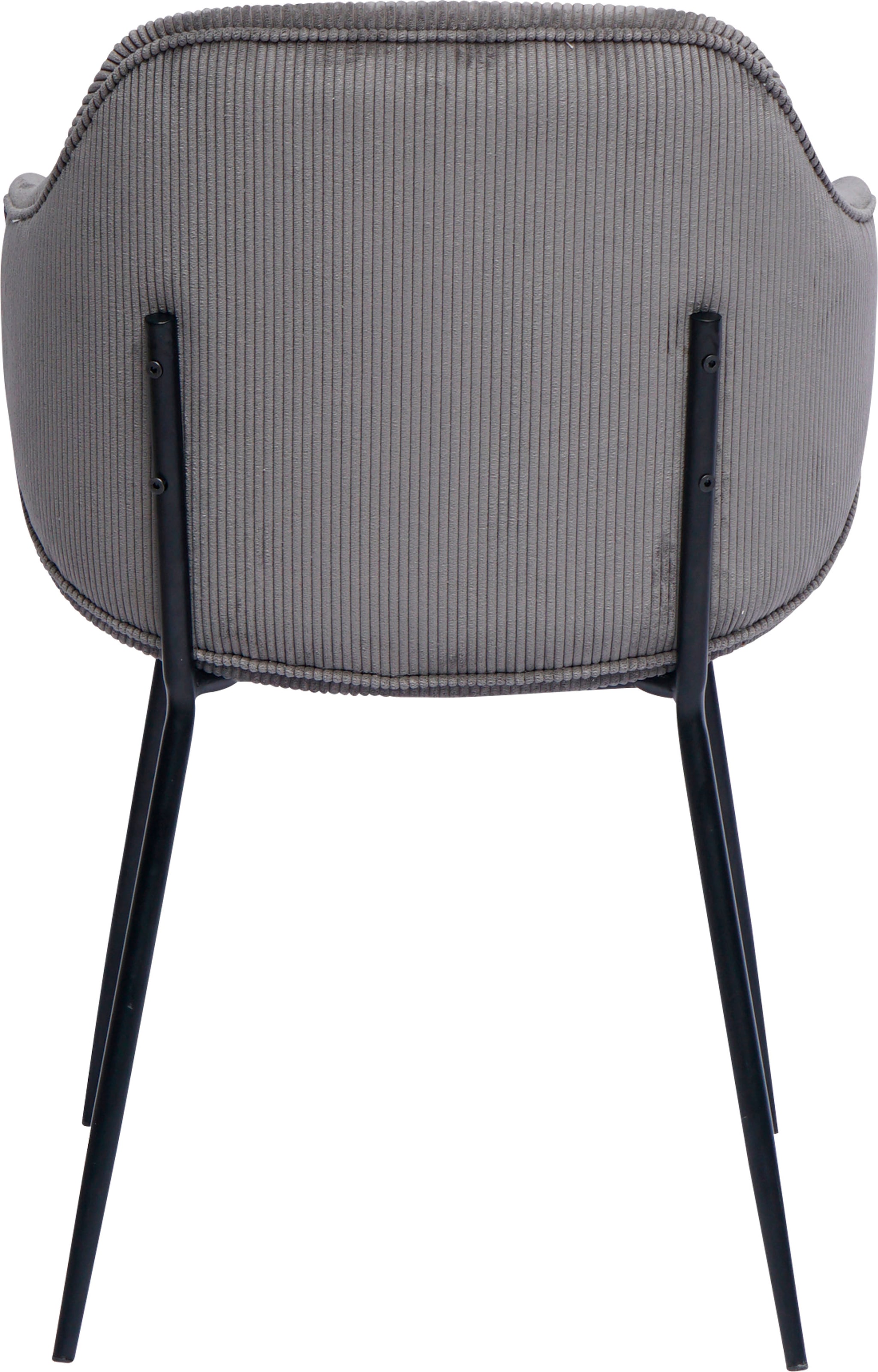 SalesFever Armlehnstuhl »Skive Zweier-Set mit stilvollem Cord-Optik Bezug« (Set) 2 Stk.Bezug in Cord-Optik