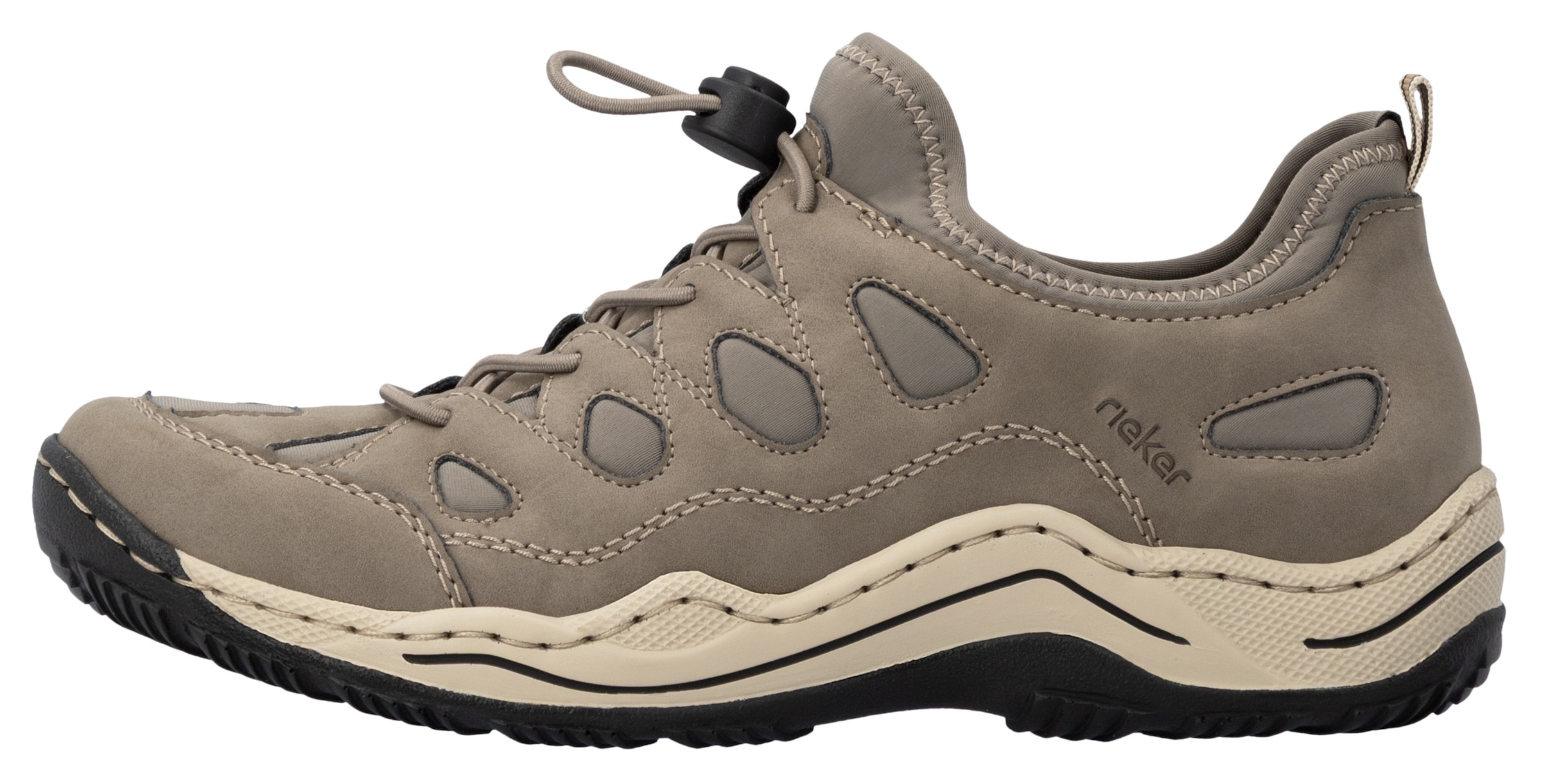 Rieker Baskets slip-on  chaussure de trekking, chaussure de loisirs, mocassin avec semelle intérieure amovible