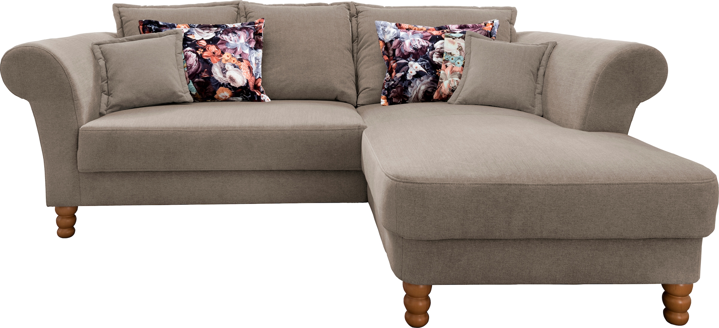 Home affaire Canapé d'angle »Tassilo Mega Polsterecke mit Kaltschaum im Sitz, bequem, L-Form«