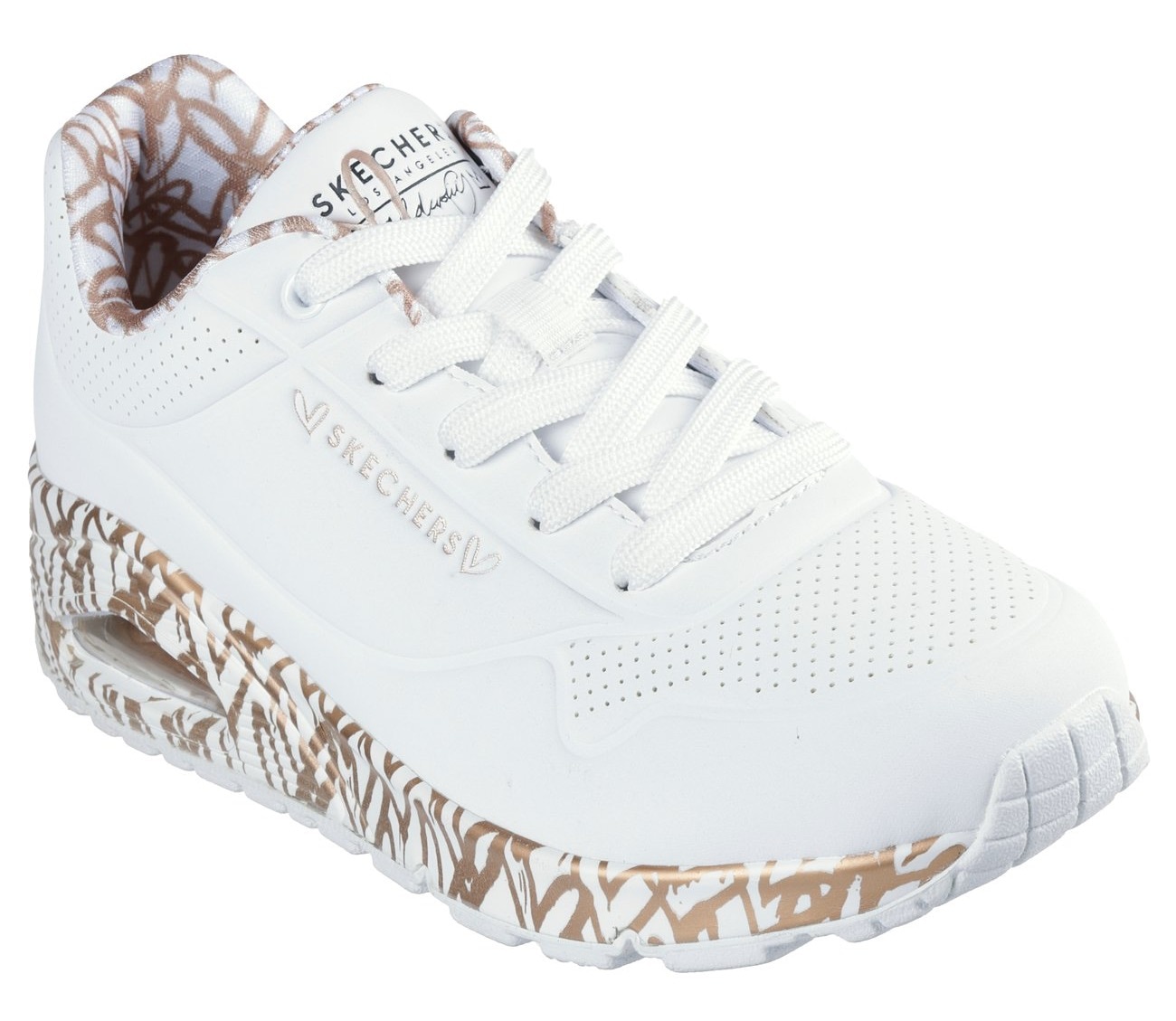 Skechers Sneakers »UNO LOVING LOVE«  Freizeitschuh, Halbschuh, Schnürschuh mit Luftkammersohle