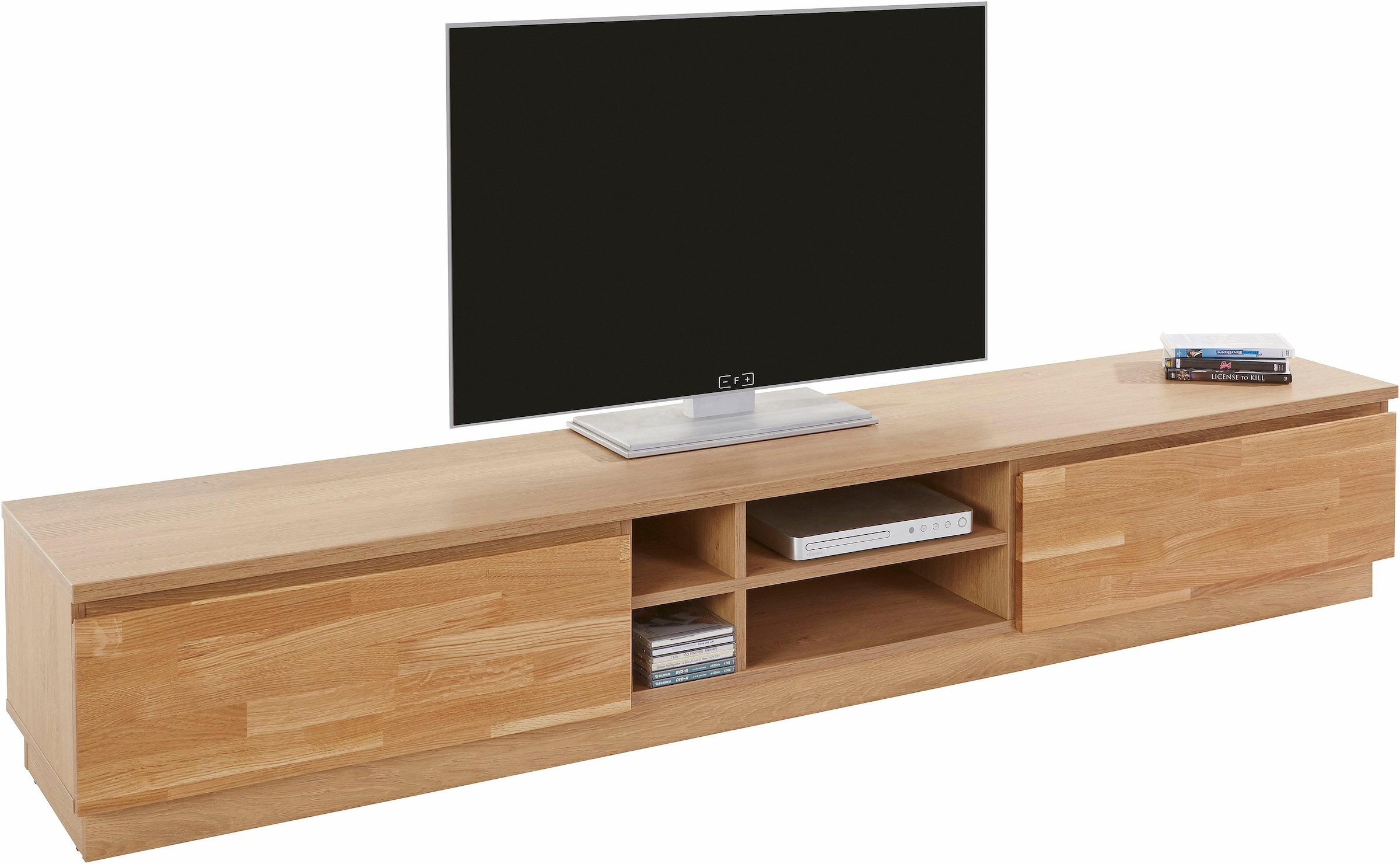 Home affaire Table basse Kommode, Breite 200 cm, teilmassiv, FSC®-zertifiziert