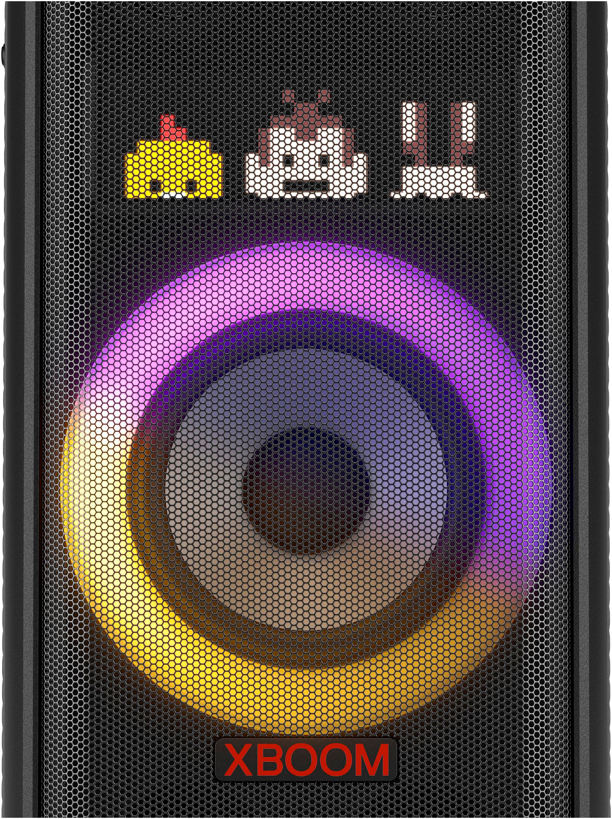 LG Party-Lautsprecher »XBOOM DXL7T« 2.1 (Bluetooth 2.1 Soundsystem | App-Steuerung | Beleuchtungseffekte | DJ-Funktionen | Equalizer | Karaoke-fähig | Multipoint Anbindung | Wireless Party Connect 250 W)