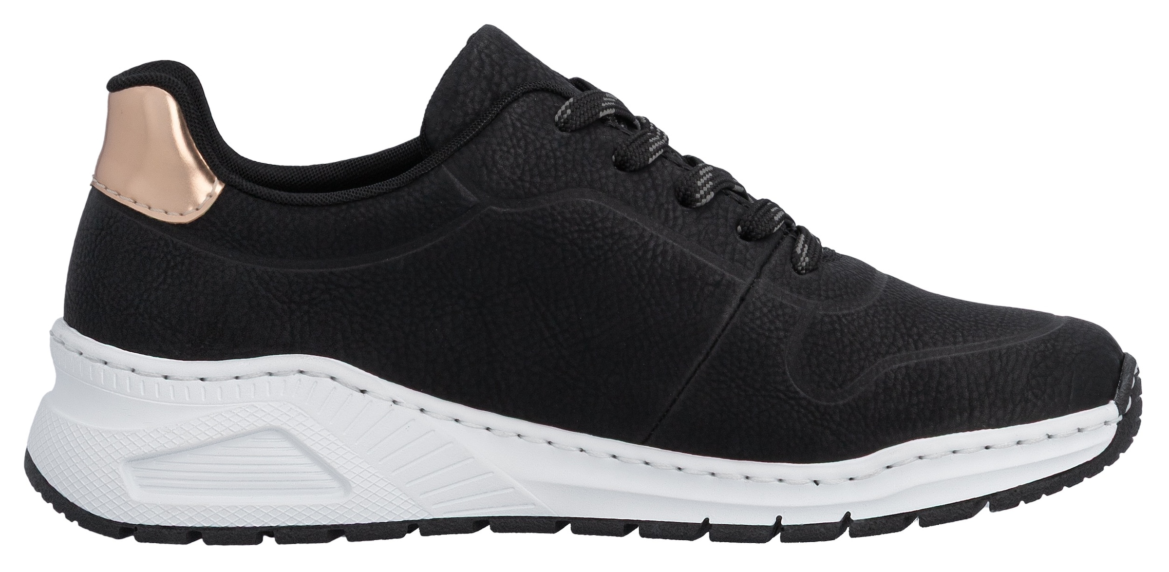 Rieker Sneakers  mit MemoSoft-Innensohle, Freizeitschuh, Halbschuh, Schnürschuh