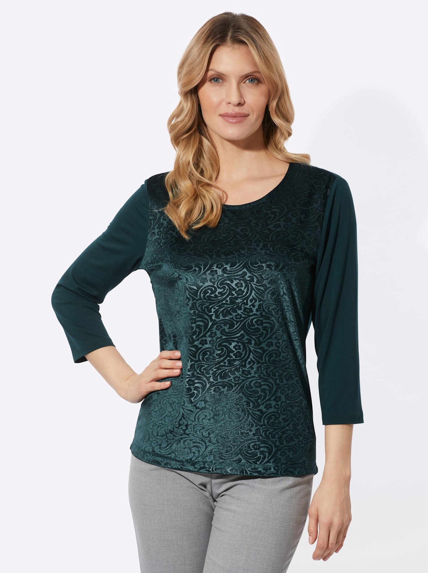 Classic Basics T-shirt à manches 3/4 »3/4-Arm-Shirt« 1 cuis