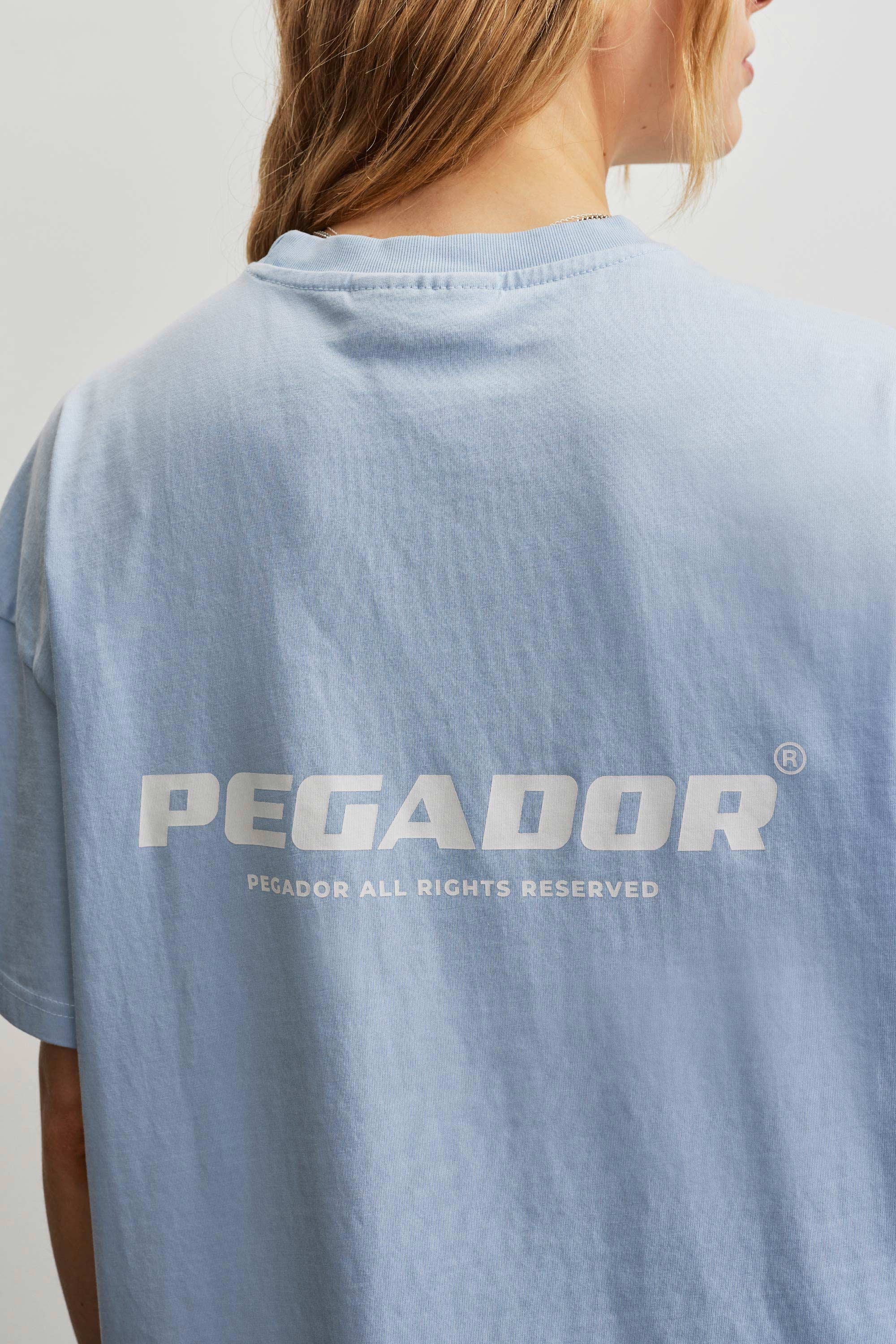 PEGADOR T-shirt »ARENDAL LOGO HEAVY OVERSIZED TEE«