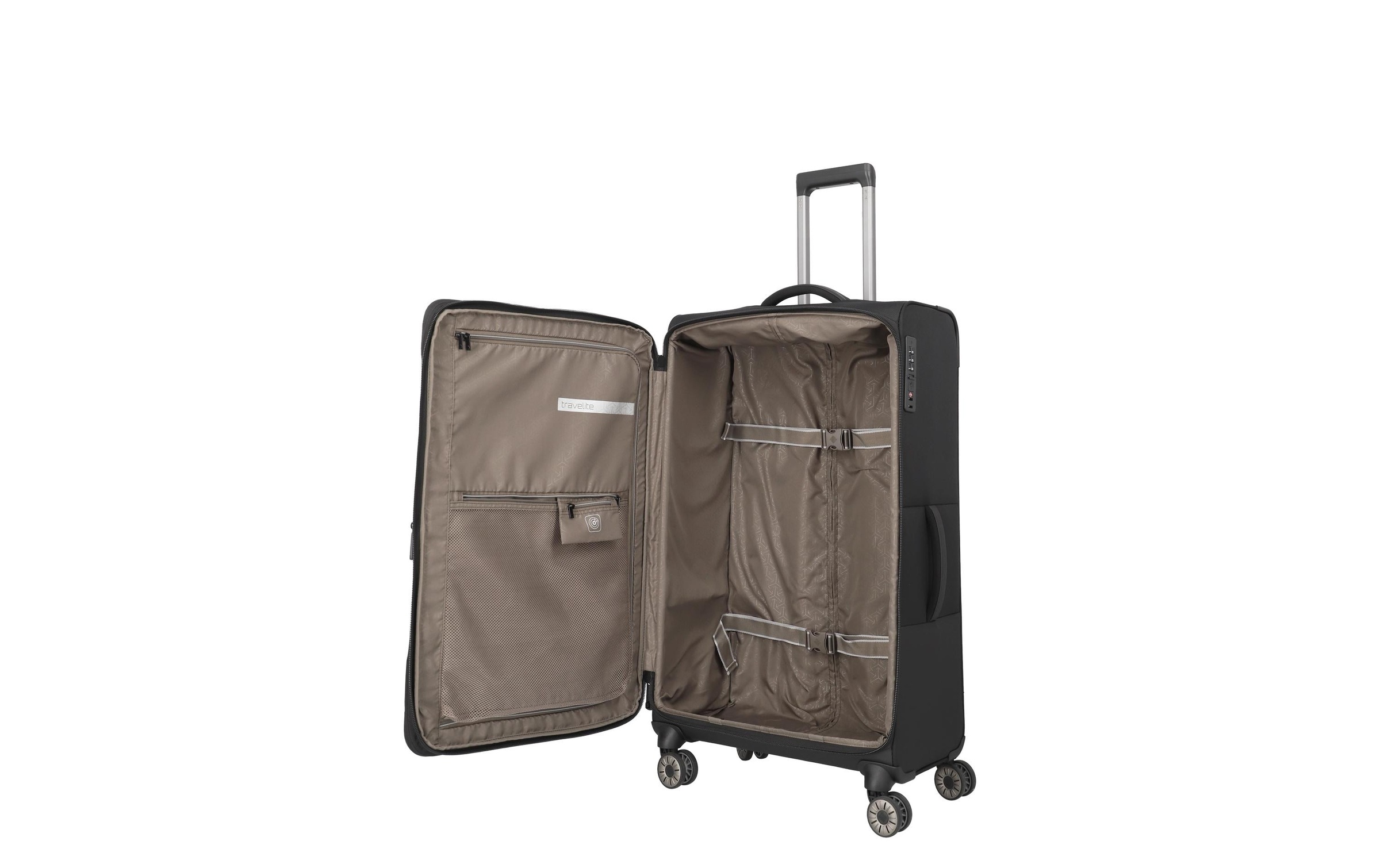 travelite Trolley »travelite Crosslite Trolley XL 118 l« 118 l 4 Rollen