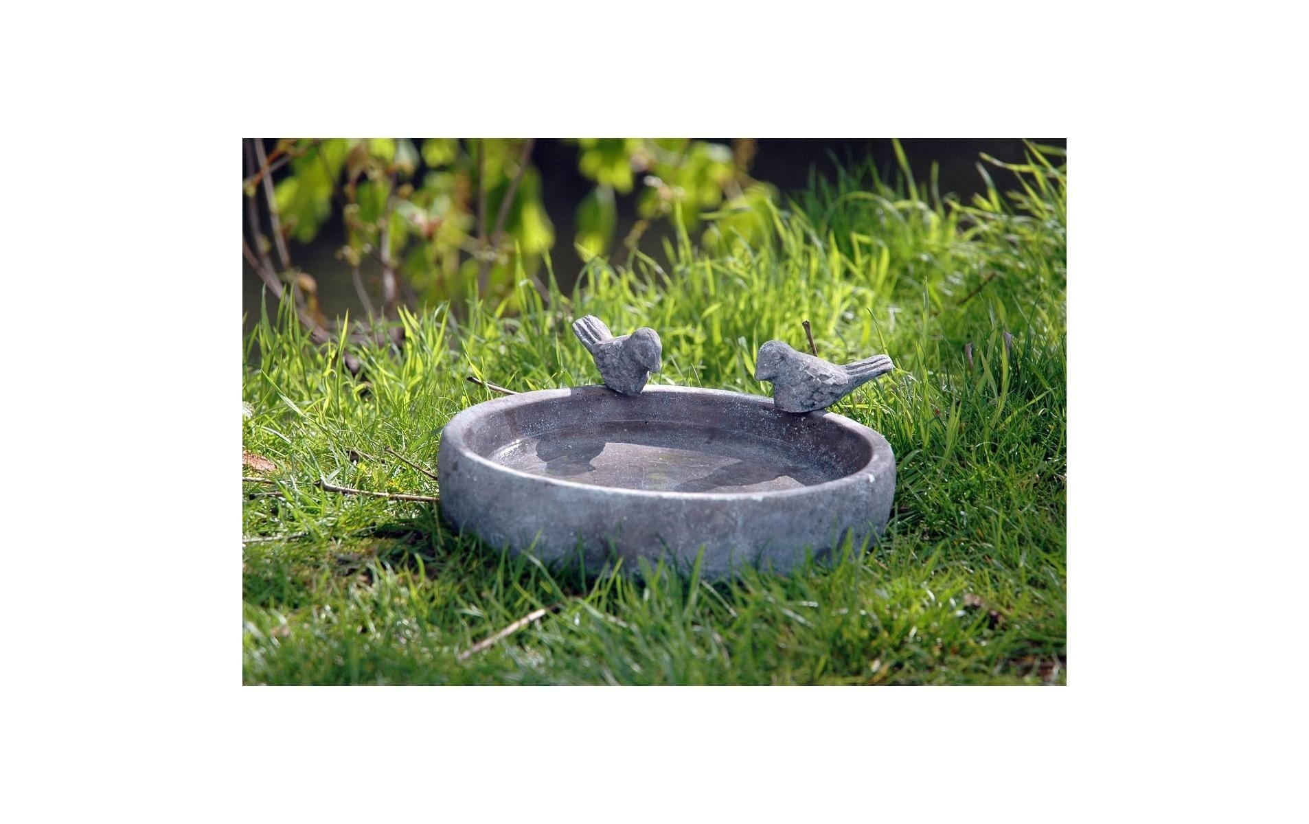 dobar Mangeoire pour oiseaux »Pool-Oase, 18 x 18 x 4,5 cm,«