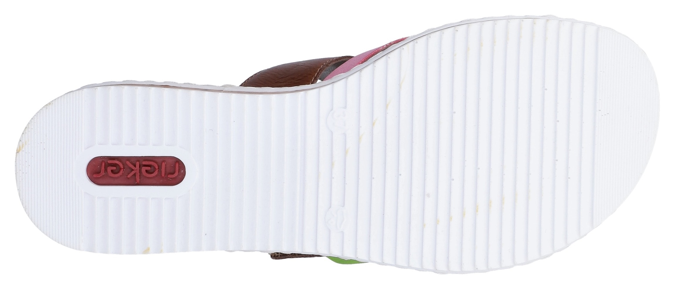 Rieker Pantolette  compensée, chaussure d'été, article anniversaire 150 ans RIEKER