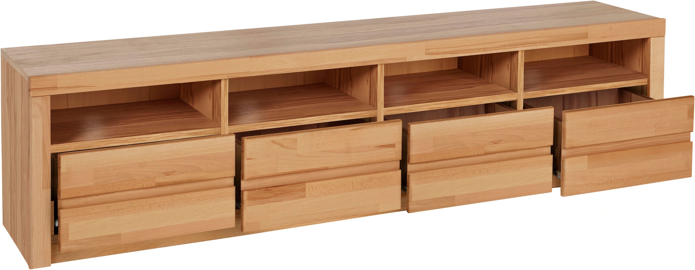 GOODproduct Table basse »Silkeborg« schöne grifflose Optik,Breite 180 cm