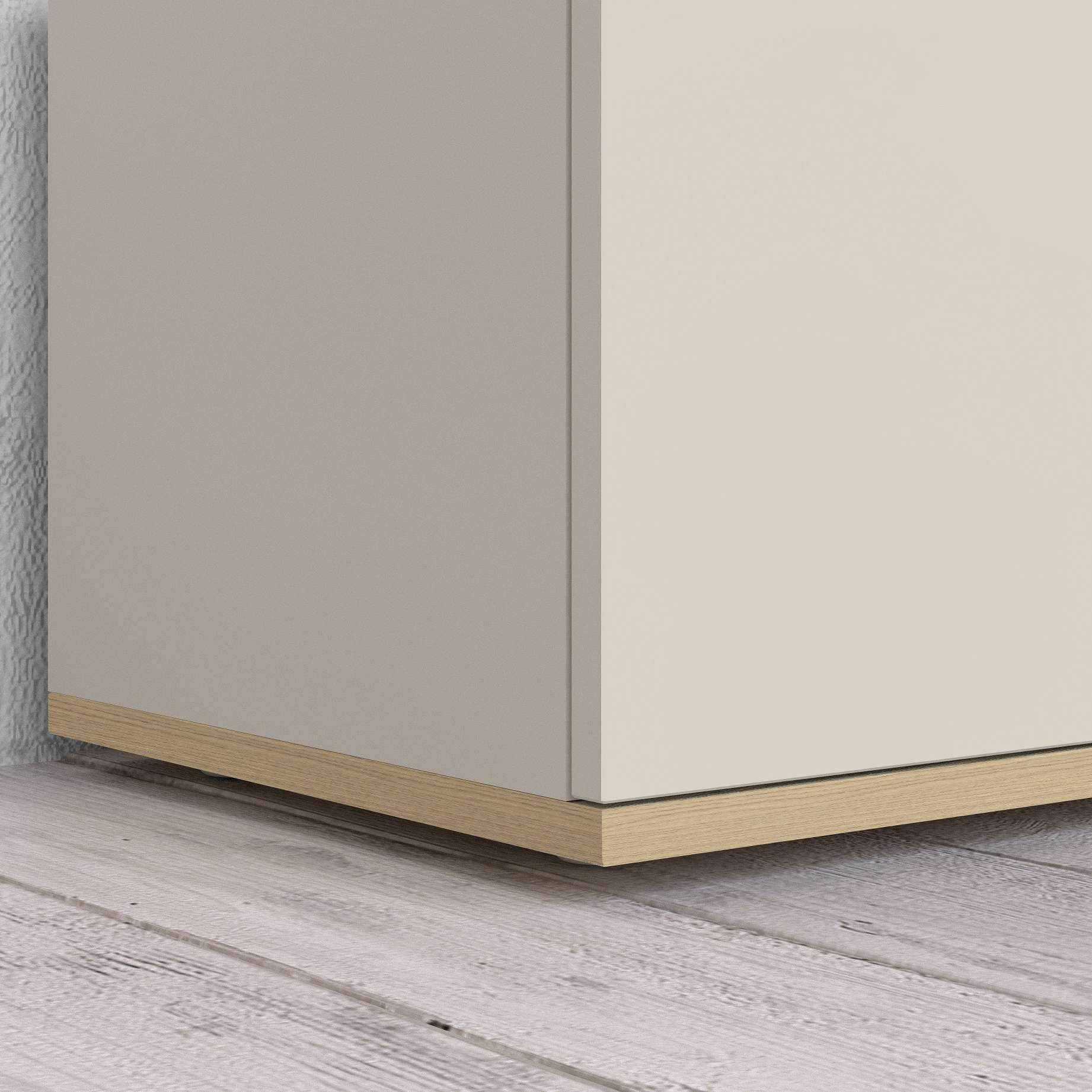 GOODproduct Sideboard »BOLSENA, Kommode, Schrank,Lowboard mit 8 Fächer und offenes Ablagefach« 1 Stk. tlg. stehend/hängend montierbar, Made in Italy, B/T/H: 200 × 35 × 71,2 cm