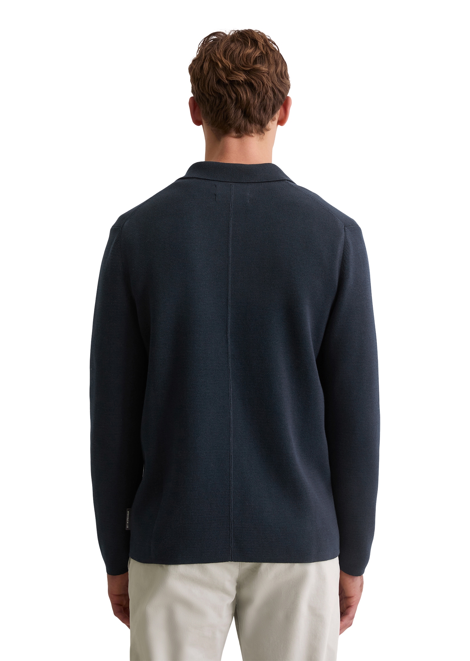 Marc O'Polo Stricksakko regular fit, aus Bio-Baumwolle