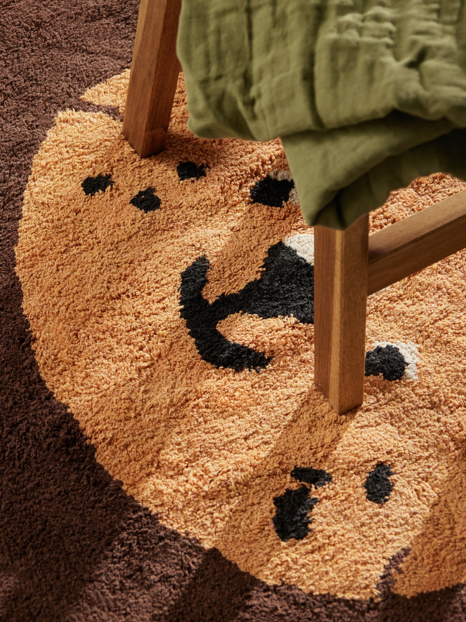 HANSE Home Tapis pour enfants »Lea« Forme de motif 10 mm Höhe lavable, fait main, doux, antidérapant, tapis de jeu pour chambre d'enfant
