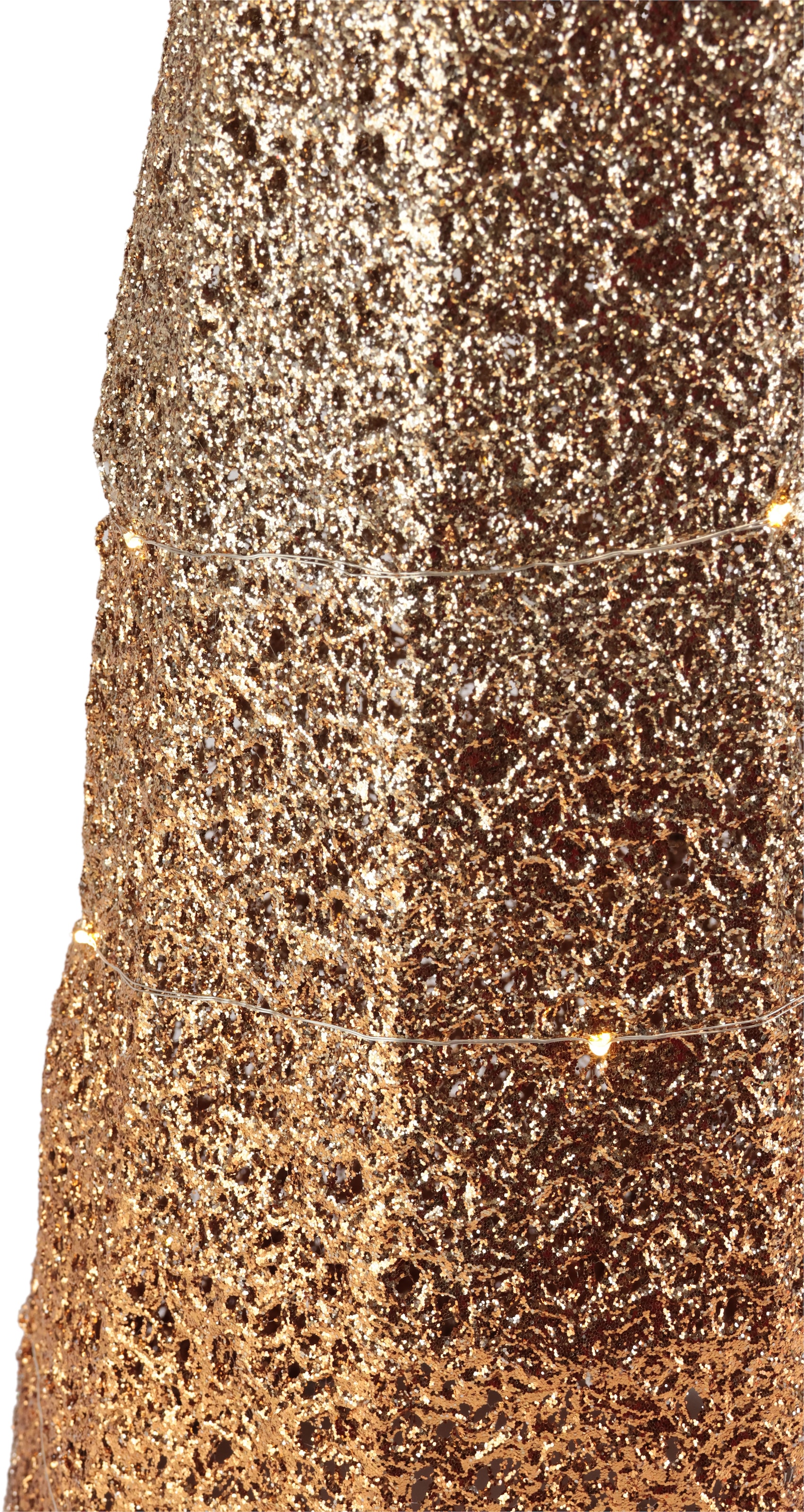 I.GE.A. Figurine décorative LED »LED-Pyramide« Tannenbaum Baum batteriebetrieben warmweiss Weihnachtsdeko innen