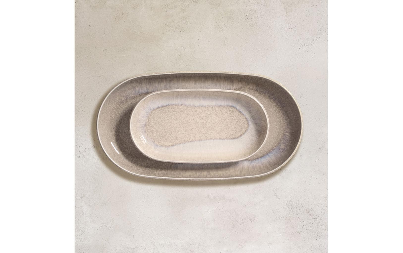 Villeroy & Boch Servierplatte »Perlemor Sand 34.2 cm«