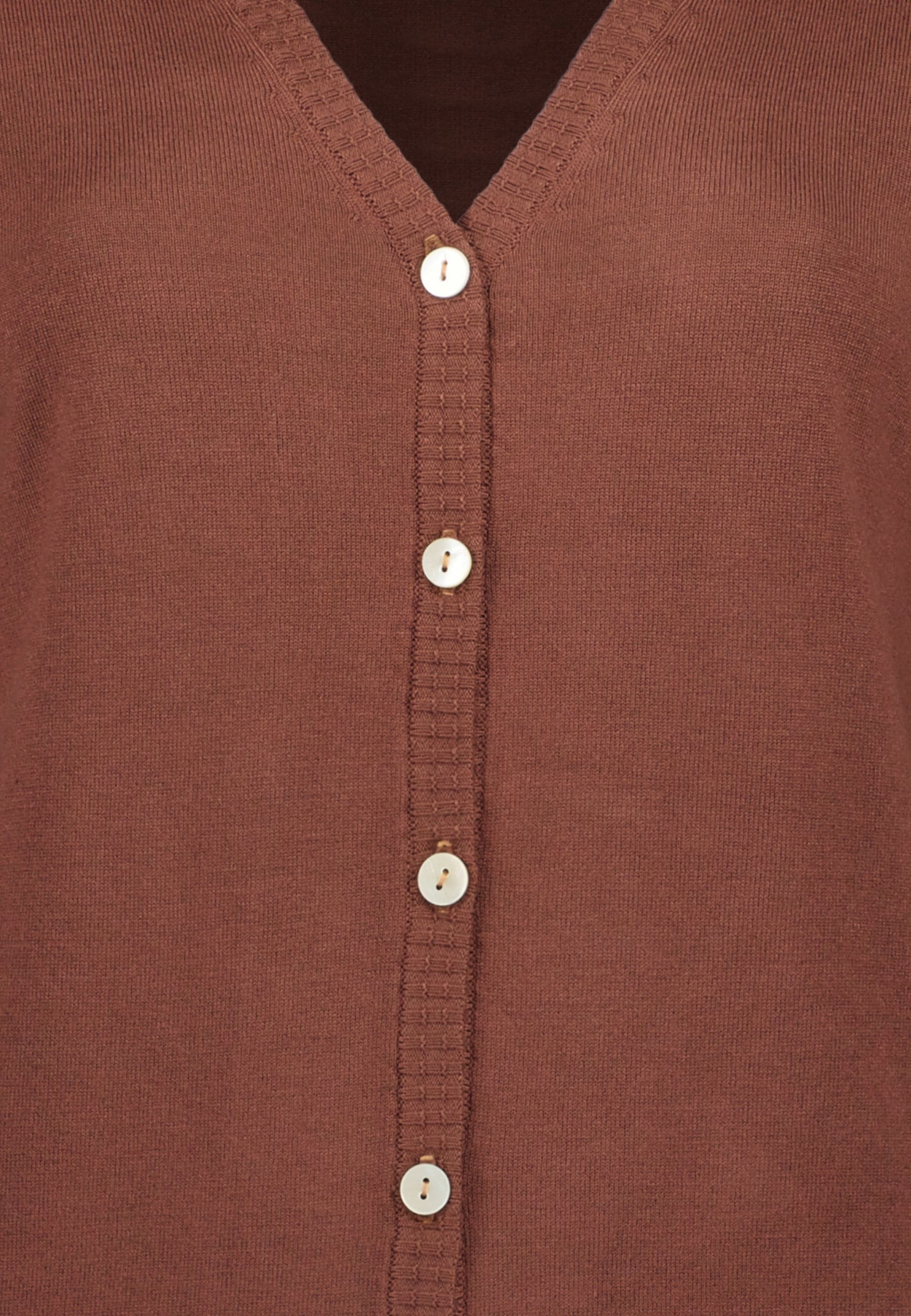 Blue Seven Veste en tricot »Strickjacke mit V-Ausschnitt« 1