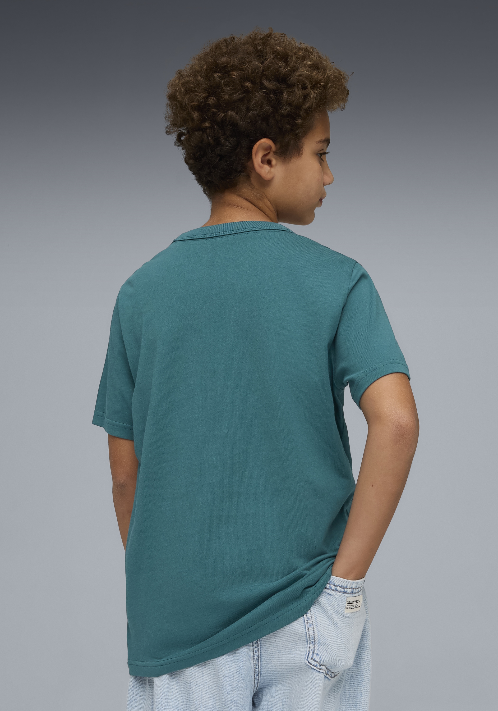 PUMA T-shirt »CLASS GRAPHIC TEE B« coupe régulière, manches courtes, col rond, pour adolescents