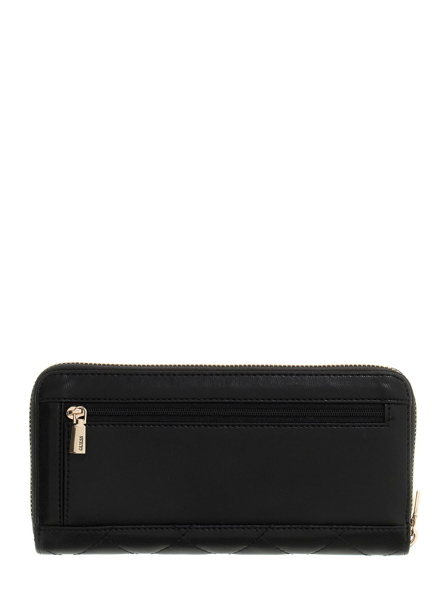 Guess Porte-monnaie »JULIET SLG LARGE ZIP AROUND« Damen Geldbeutel mit zusätzlichem Reissverschluss-Rückfach