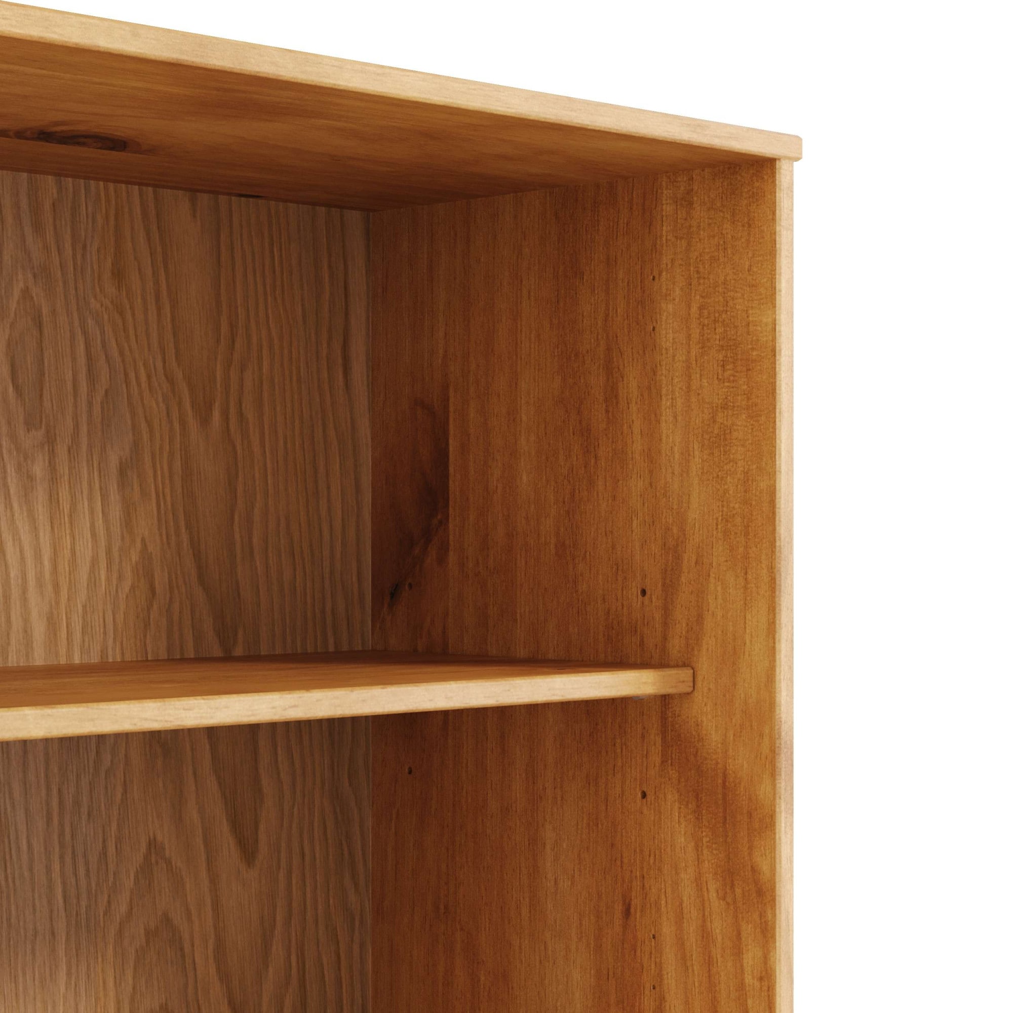 GOODproduct Étagère à livres »Malmedy Front mit gefrästen Rillen« Bibliothèque en pin massif, ouverture par pression, FSC, L: 80 cm