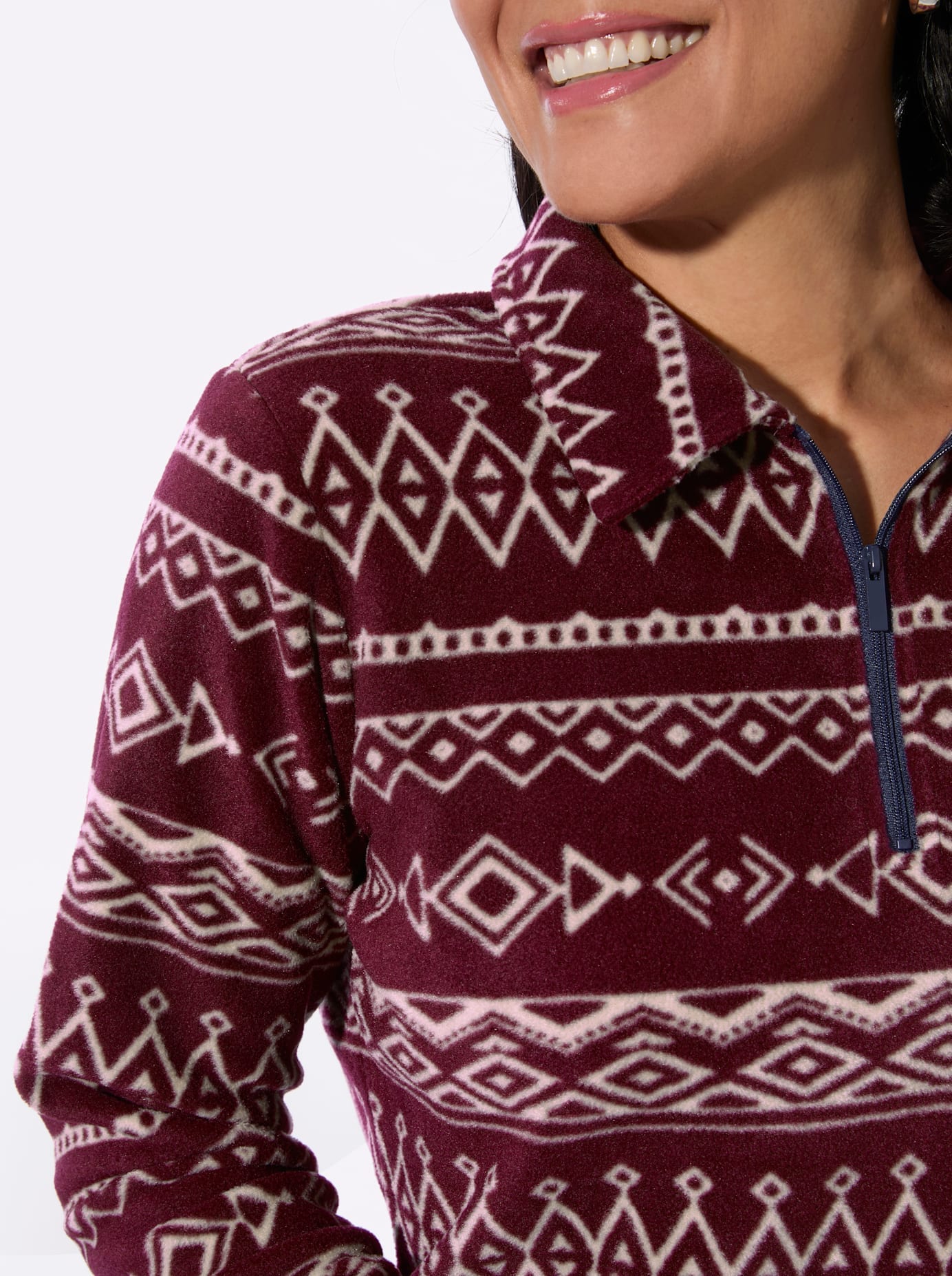 Casual Looks Fleeceshirt »Fleece-Shirt« 1