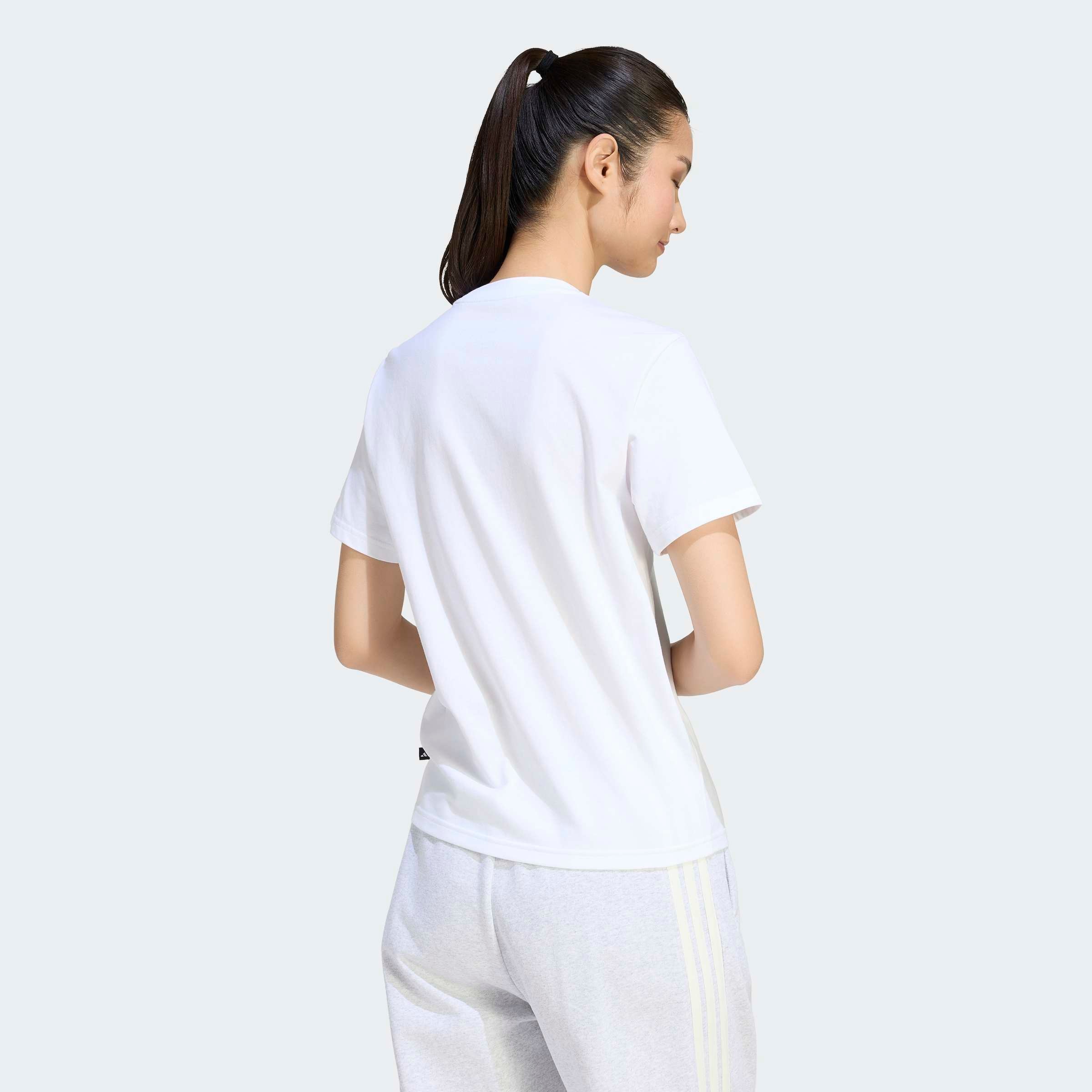 adidas Sportswear Pantalon de sport »ADIDAS KIT 3-STREIFEN, LOCKER GESCHNITTEN, BÜNDCHEN«  sans fermeture, en coton, coupe normale