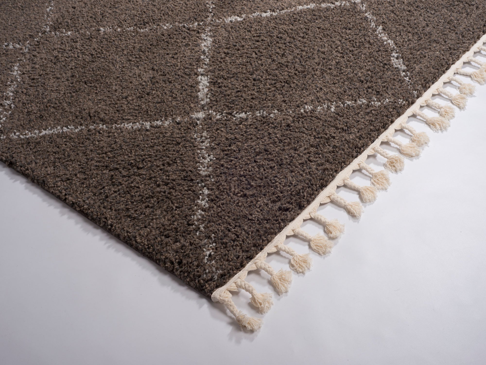 GALLERY M branded by Musterring Hochflor-Teppich »Donna« rechteckig 30 mm Höhe Wohnzimmer