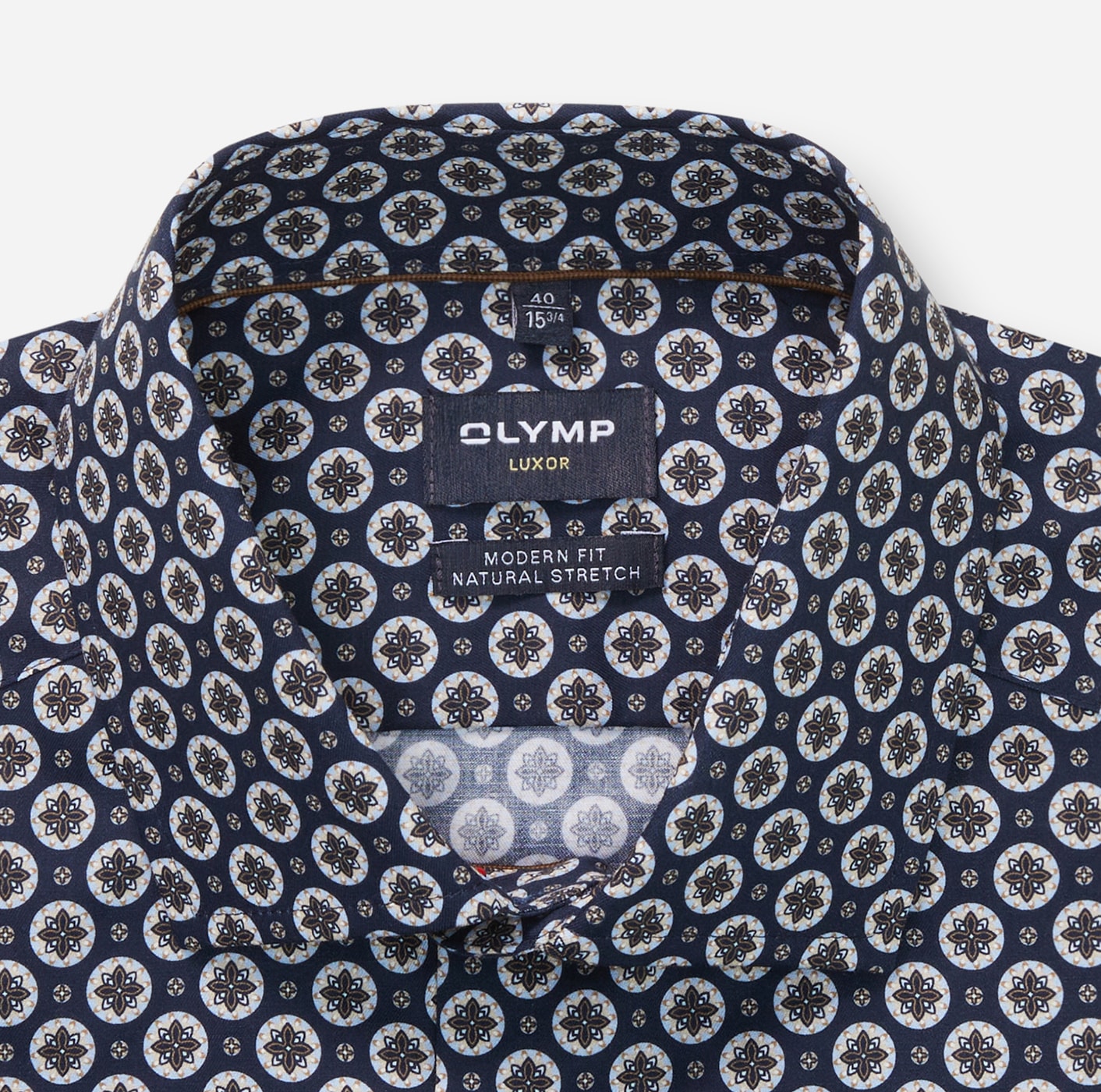 OLYMP Langarmhemd »Luxor modern fit« Royal Kentkragen, Businesshemd