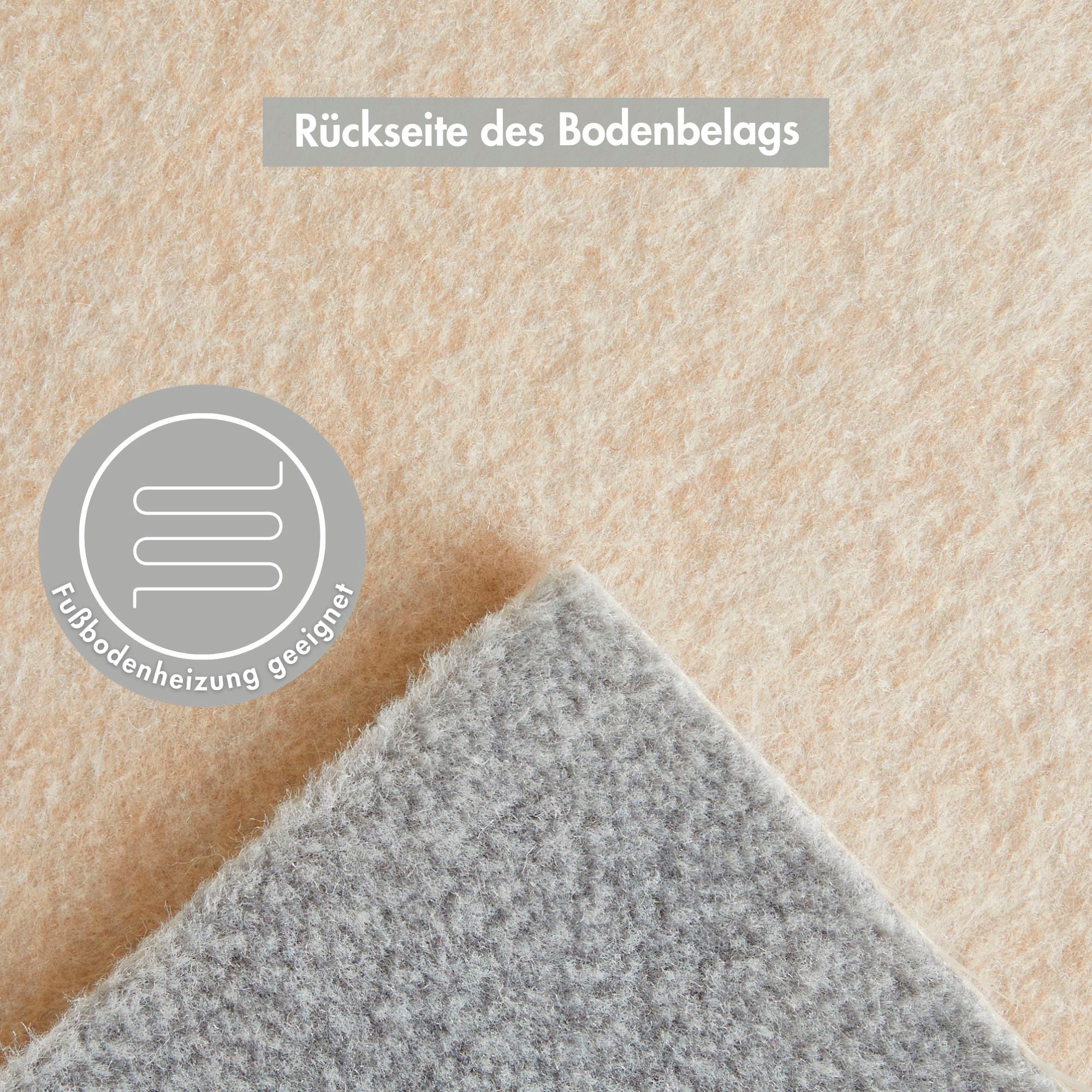 Andiamo Moquette »Catania, Velours, Made in Belgium« Rectangulaire 7,5 mm Höhe meliert, Breite 400 cm oder 500 cm, strapazierfähig & pflegeleicht