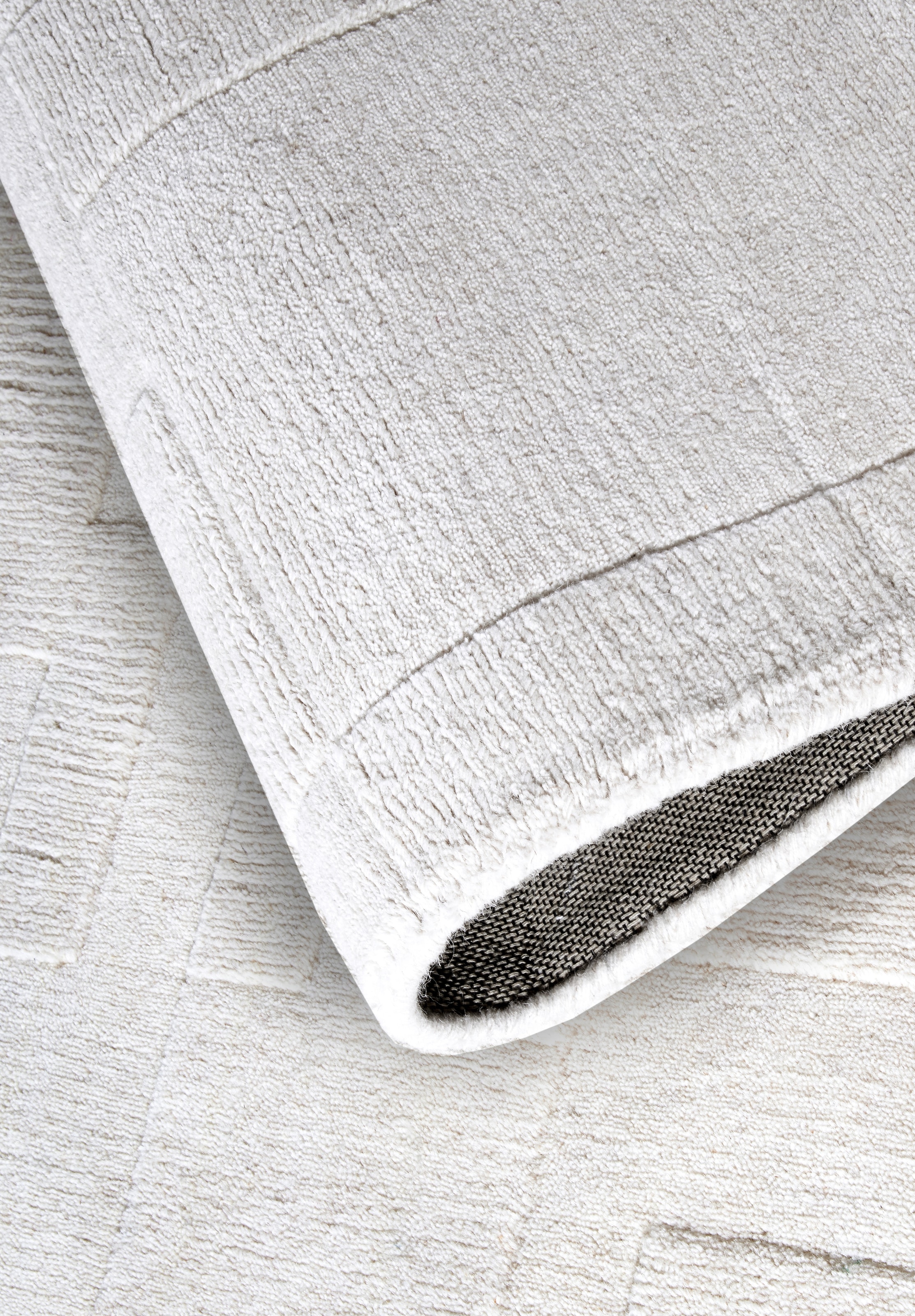 Villeroy & Boch Tapis en laine »Wilhelmine« Rectangulaire 10 mm Höhe Coureur, tissé main, laine, naturel, salon, géométrie, bohème