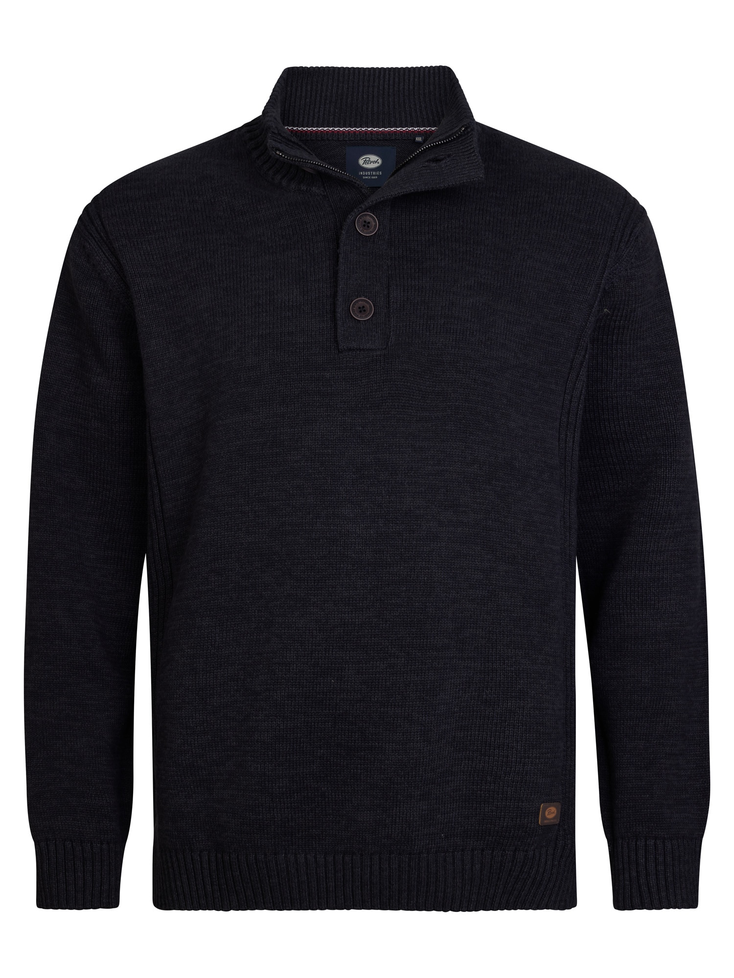 Petrol Industries Pull en tricot mit Rippbündchen