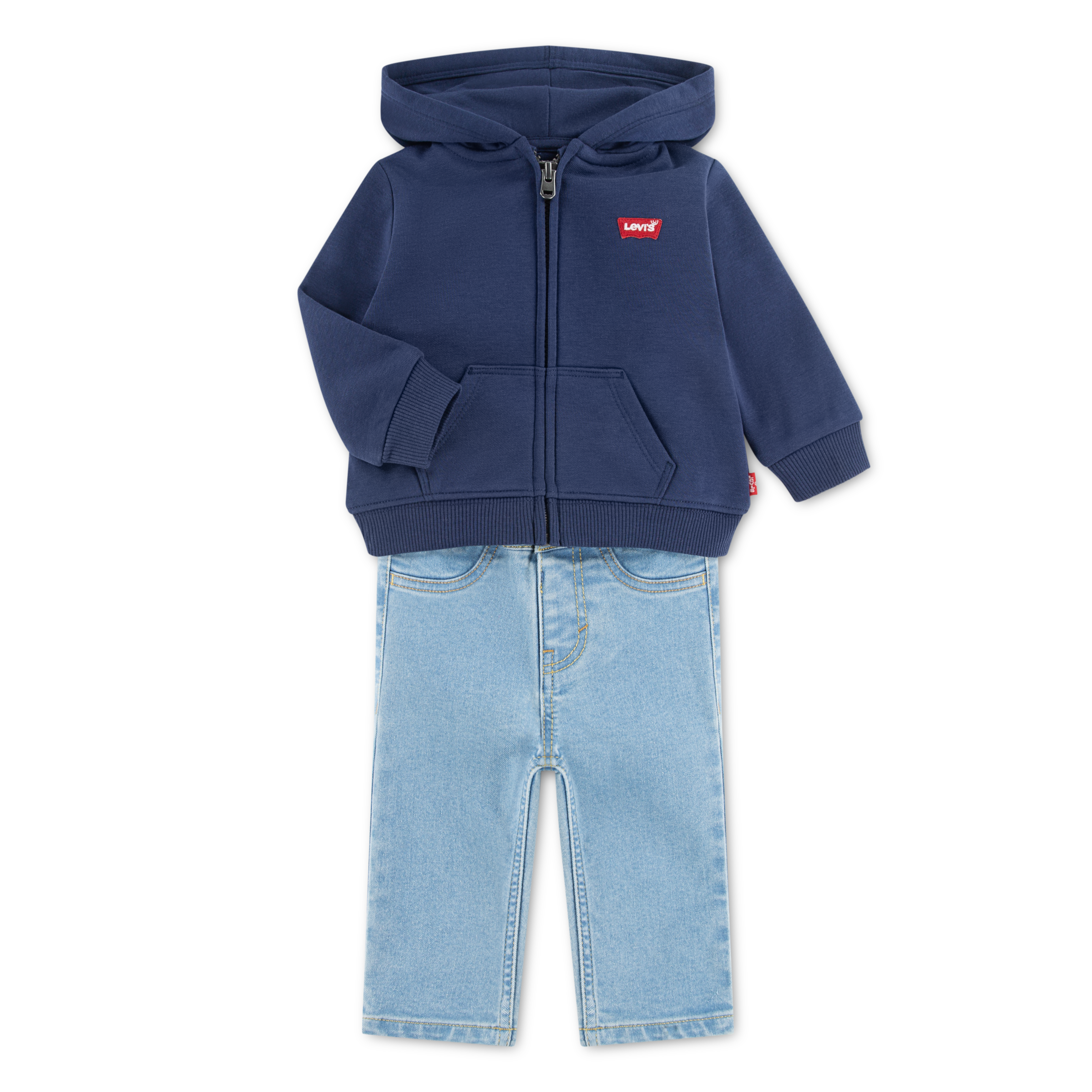 Levi's® Kids Body & Hose »LVB 3PC FULL ZIP HOODIE SET« Set, 3 & Sweatjacke - for Boys