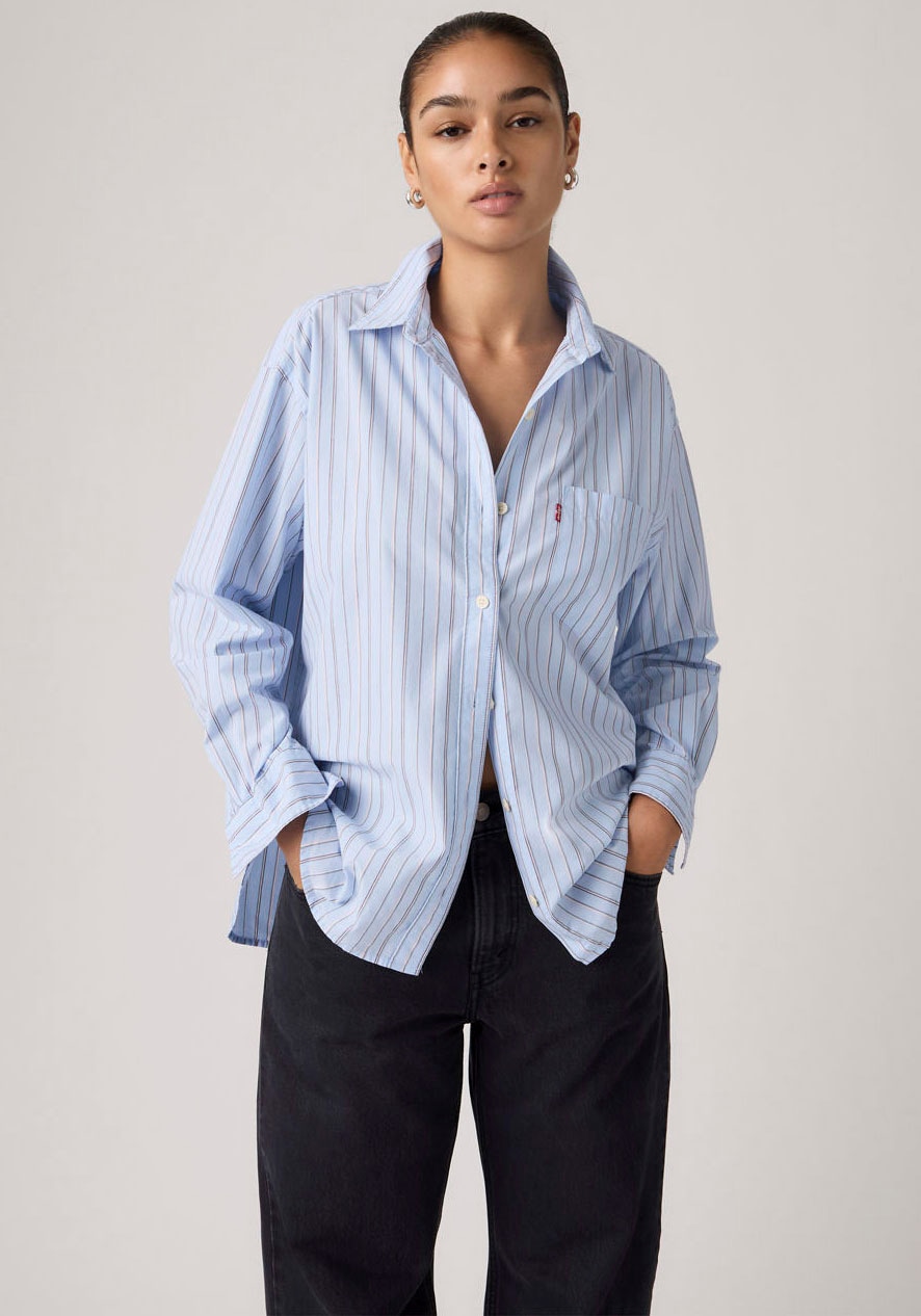Levi's® Blouse en jean »HARLIE BOYFRIEND SHIRT« mit Brusttasche