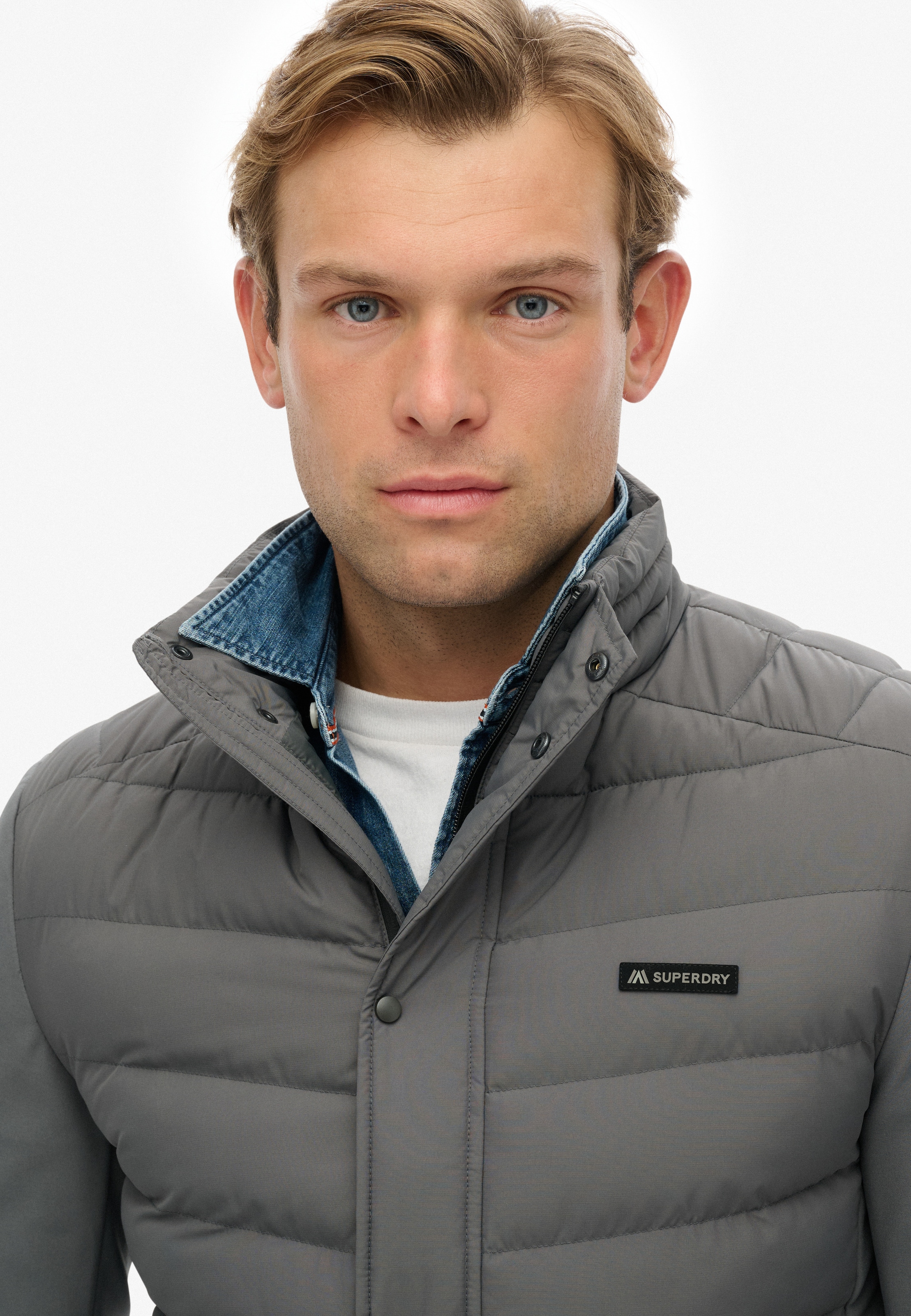 Superdry Veste matelassée »STORM POPPER SOFTSHELL JKT« mit Kapuze