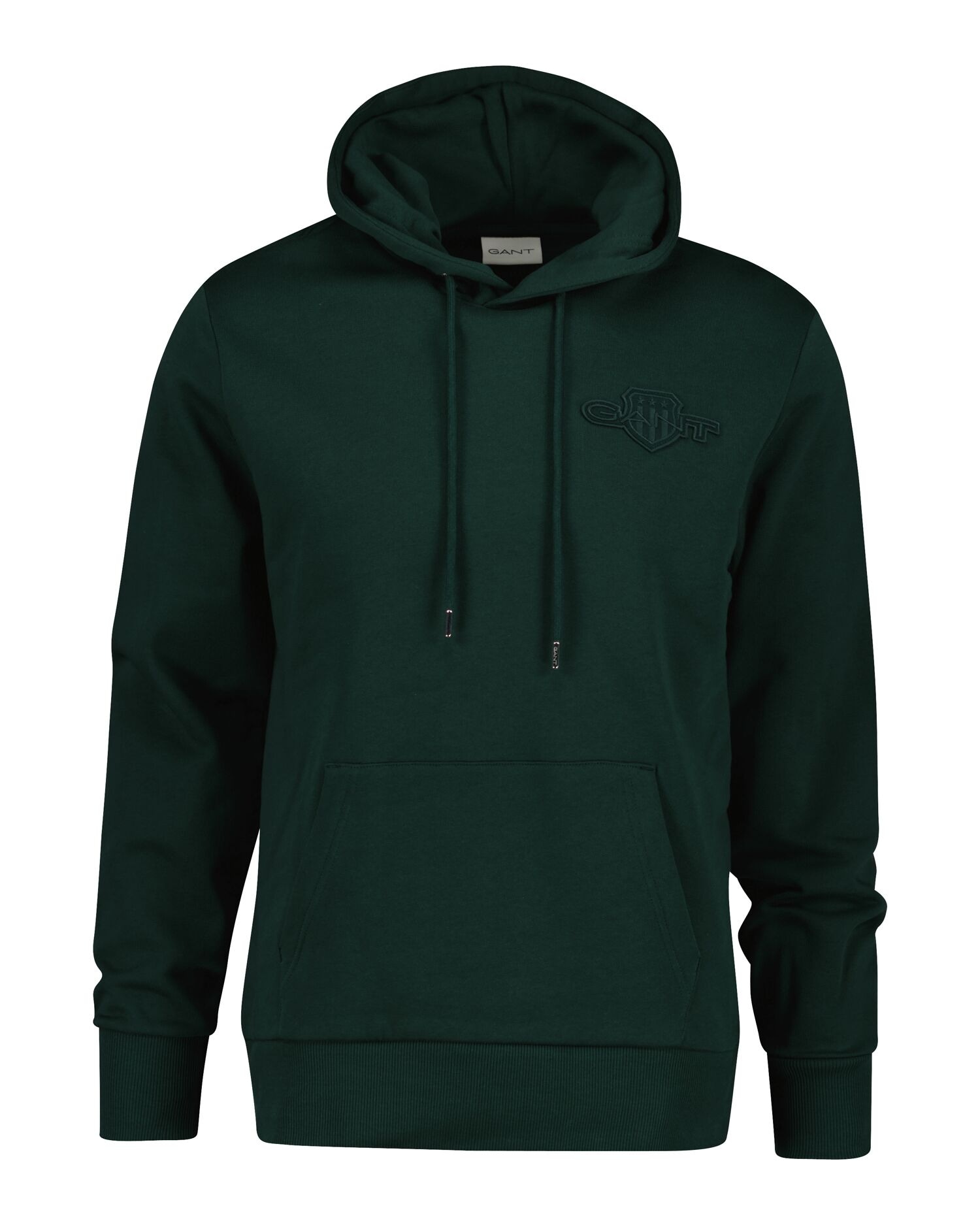 Gant Hoodie »TONAL SHIELD«, Ton-in-Ton Stickerei, regular fit, Sweatshirt,
