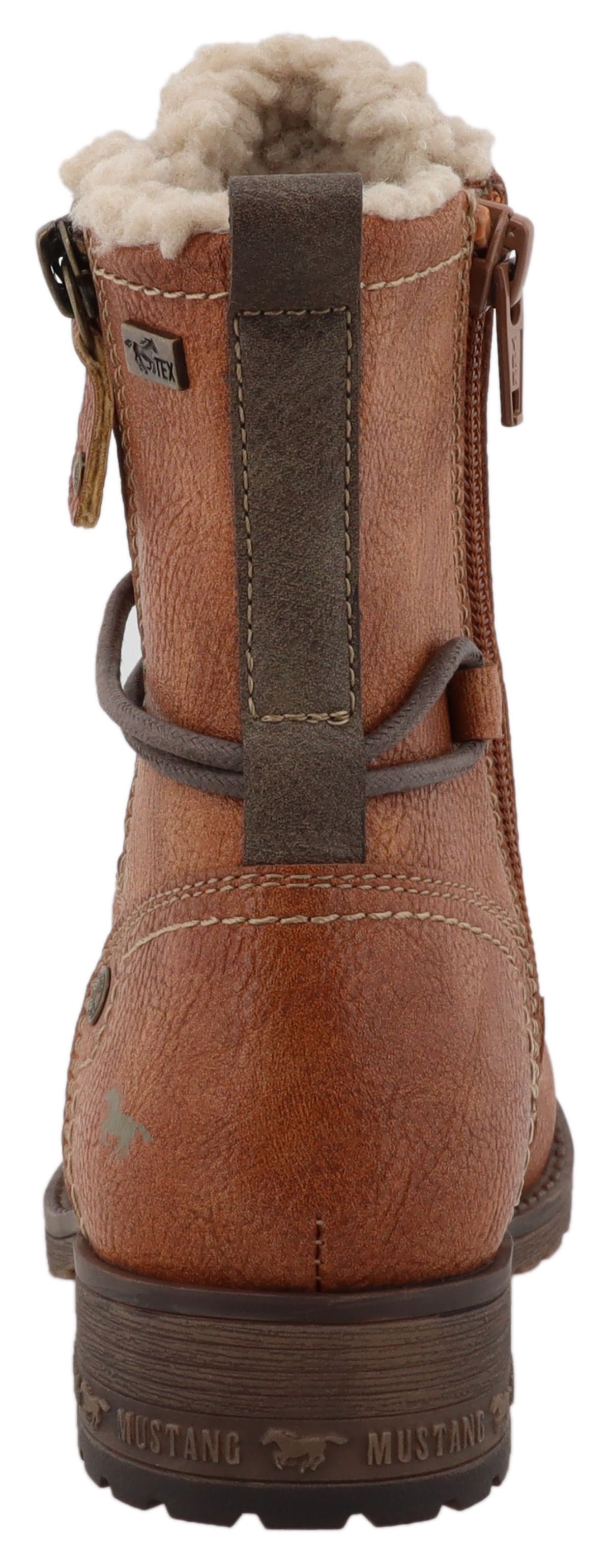 Mustang Shoes Bottes d'hiver »Concetta«  Bottes, bottes à lacets avec membrane TEX