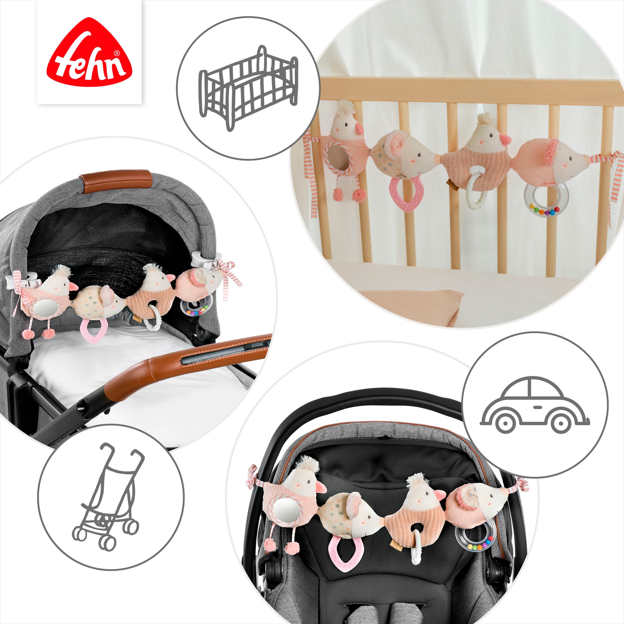 Fehn Chaîne de poussette »feehnLAND«