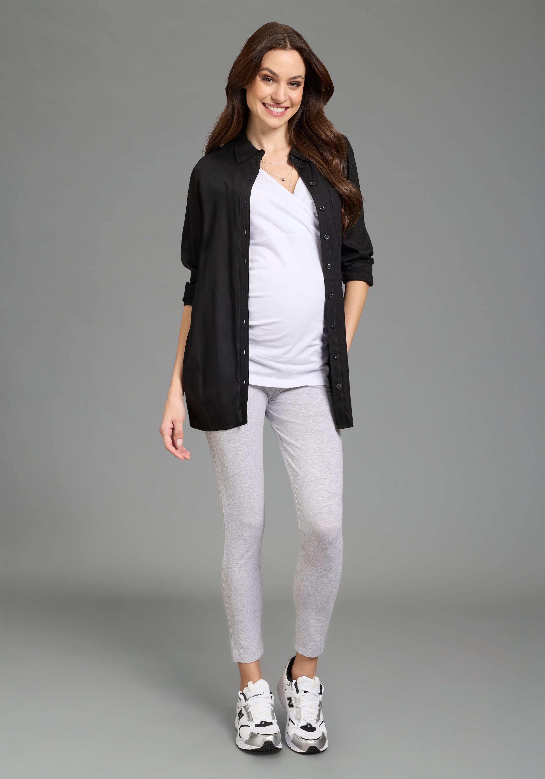 Neun Monate Leggings de maternité », Hose für Schwangerschaft und Stillzeit«  , bequem und gut kombinierbar