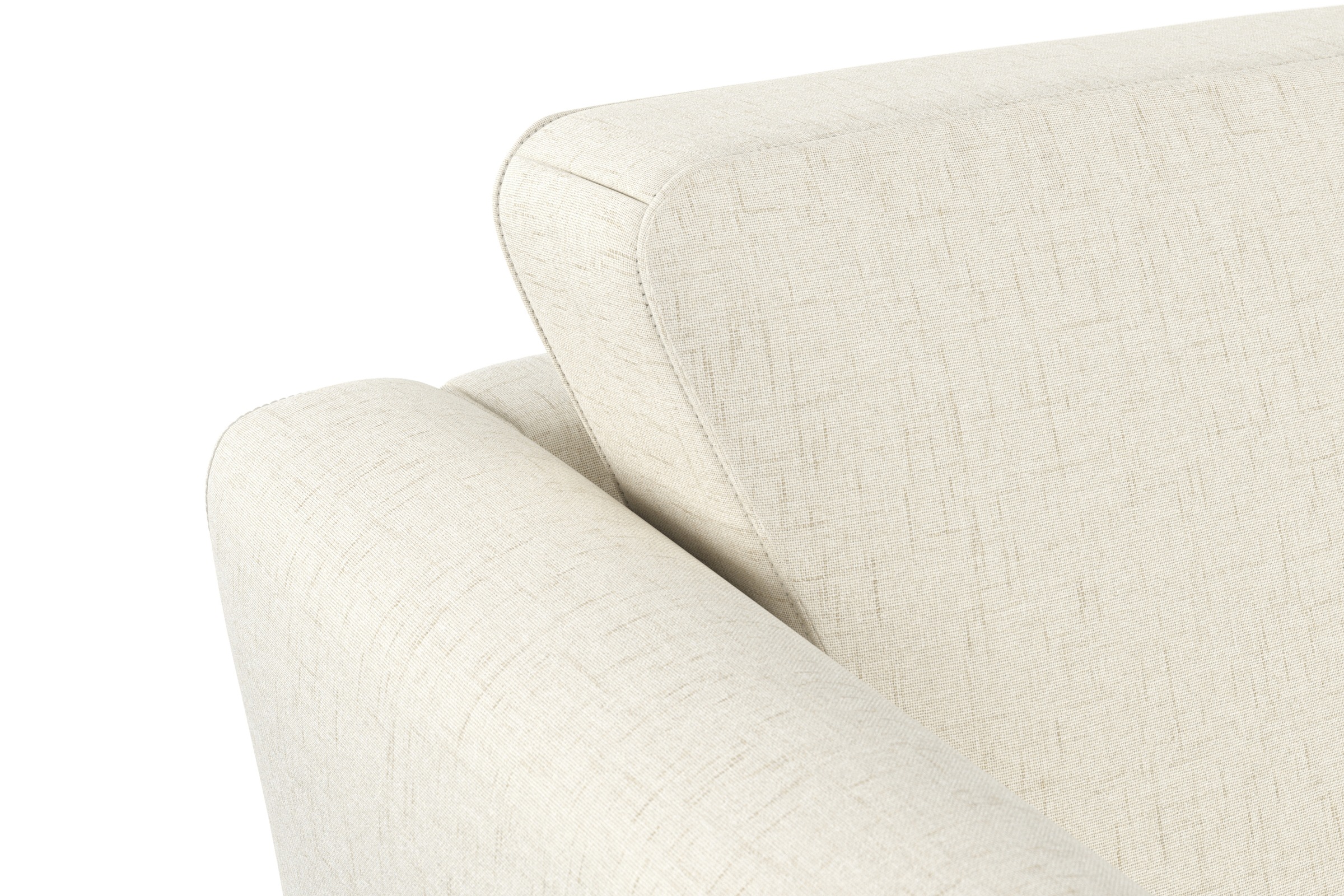 sit&more Ecksofa »Visby L-Form« Wahlweise mit Bettfunktion und Bettkasten, frei im Raum stellbar