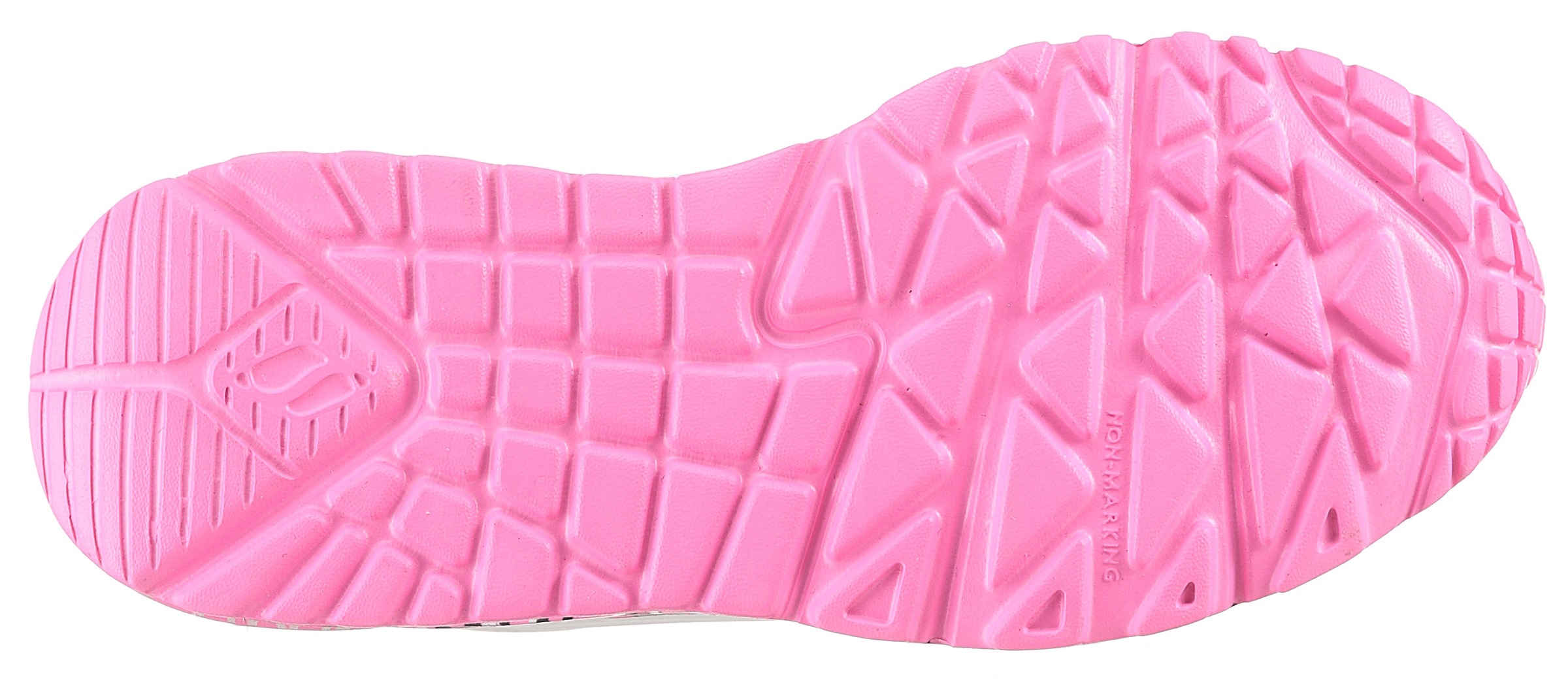 Skechers Sneakers »UNO LITE-LOVELY LUV«  , Schnürschuh mit bedruckter Sohle, Grössenschablone zum Download