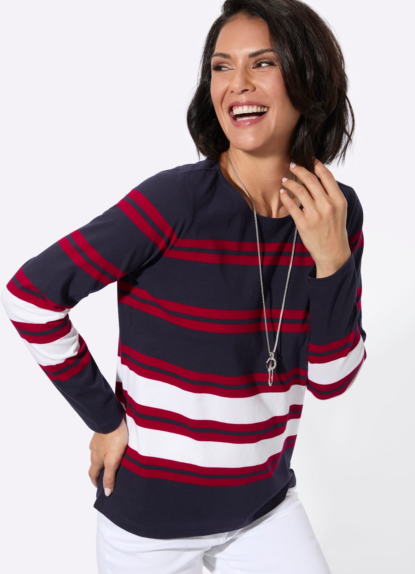 Casual Looks Print-Shirt »Druck-Shirt« 1
