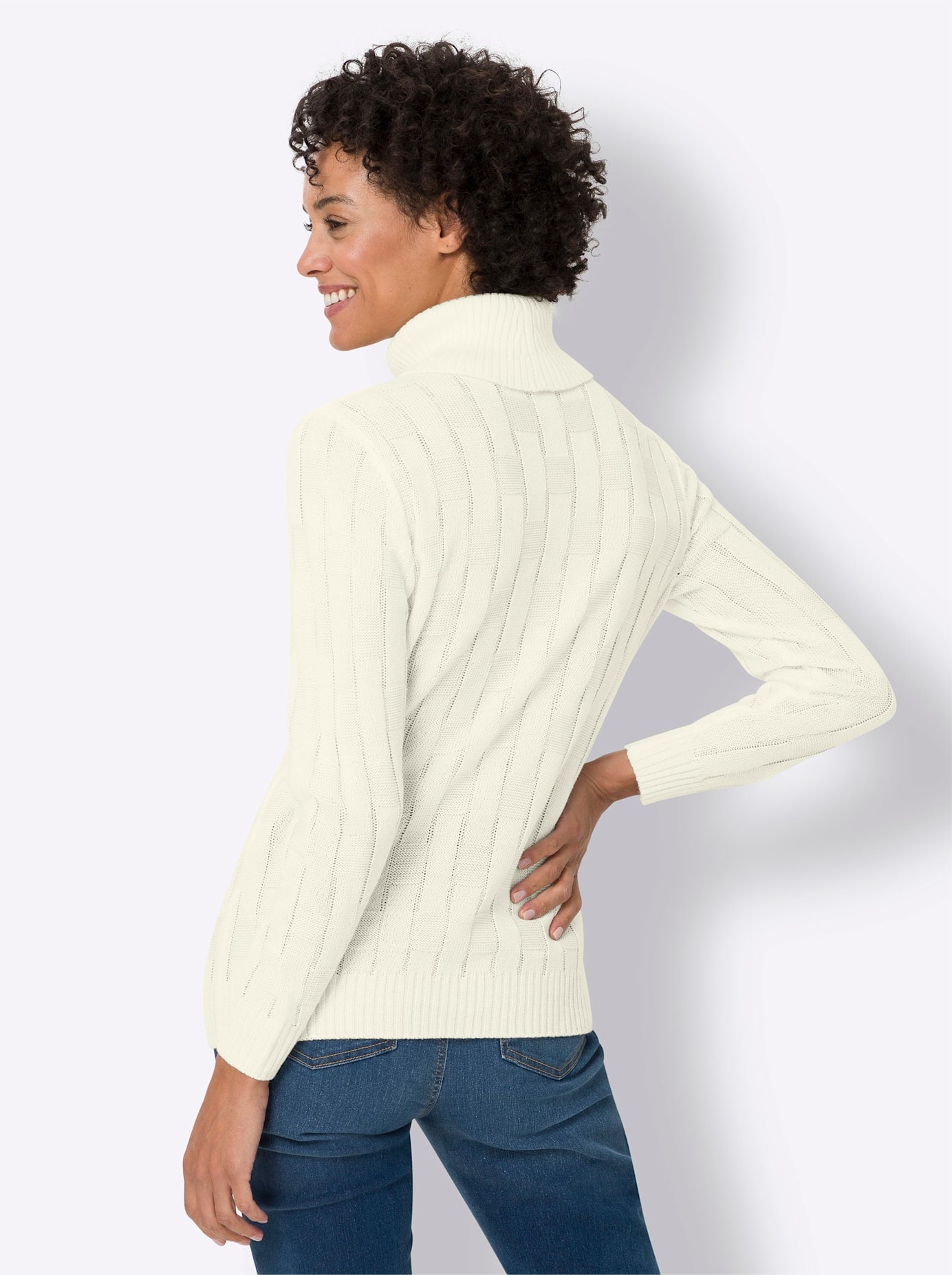 Classic Basics Pull à col roulé »Rollkragen-Pullover«
