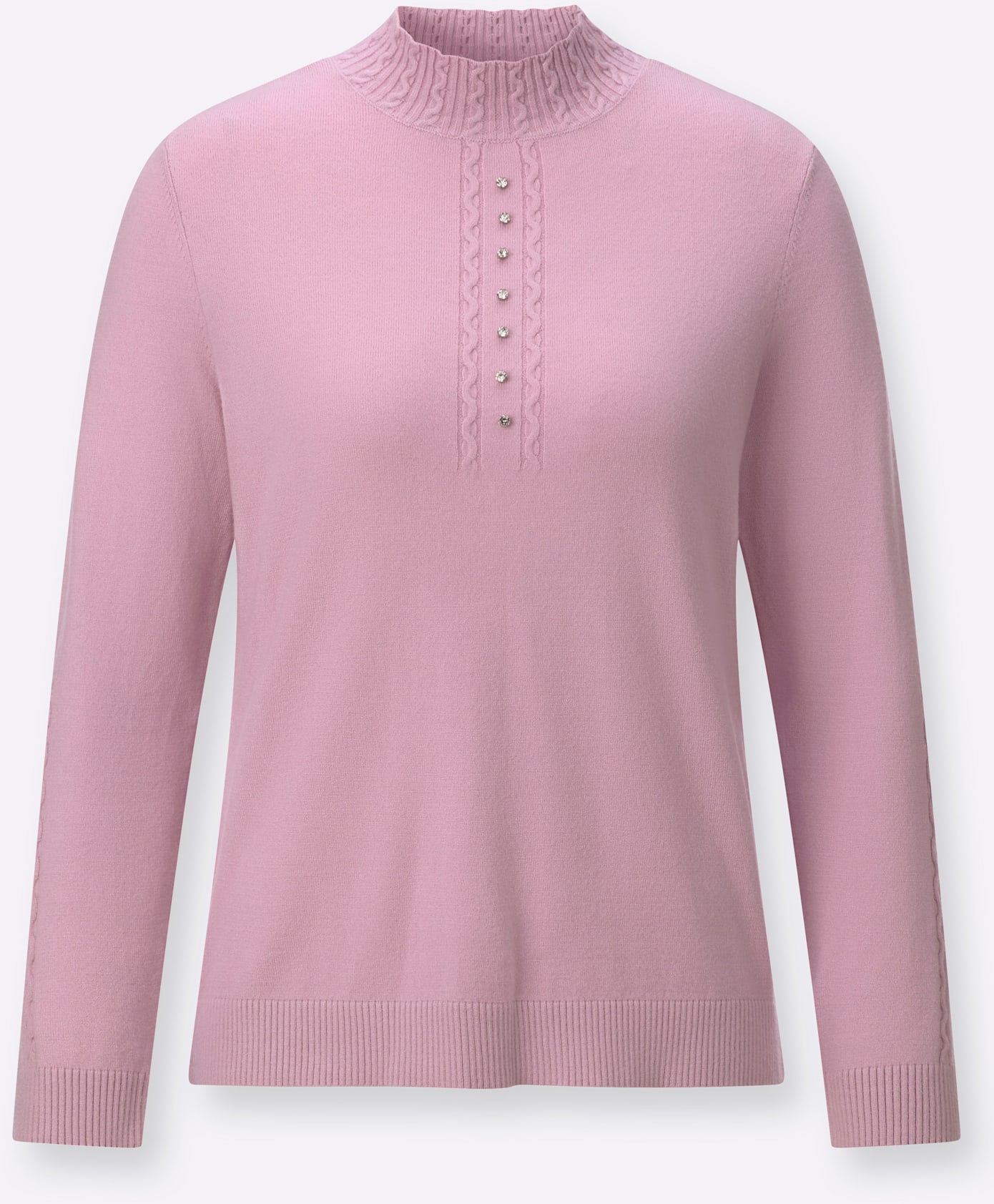 Classic Pull à col montant »Stehkragen-Pullover«