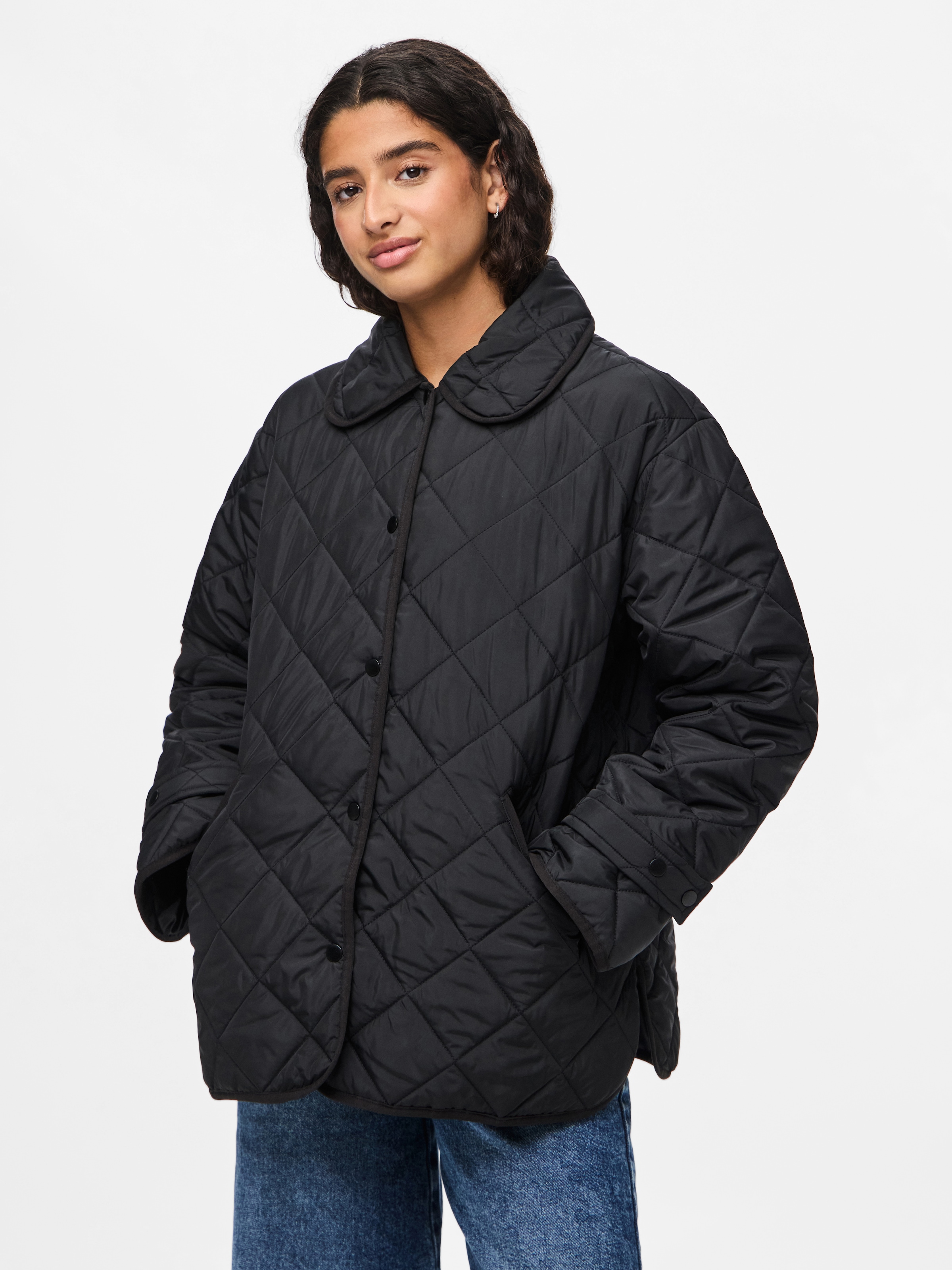 pieces Veste matelassée »PCEMILY SHORT QUILTED JACKET NOOS BC« fibre synthétique