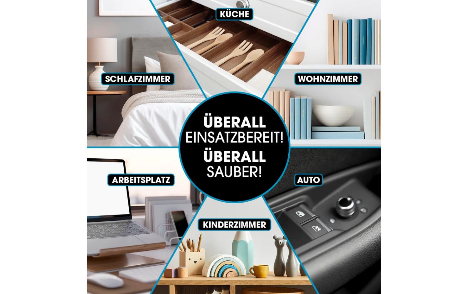 CLEANmaxx Akku-Handstaubsauger »CLEANmaxx Akku-Handsauger 16535 Dunkelblau«
