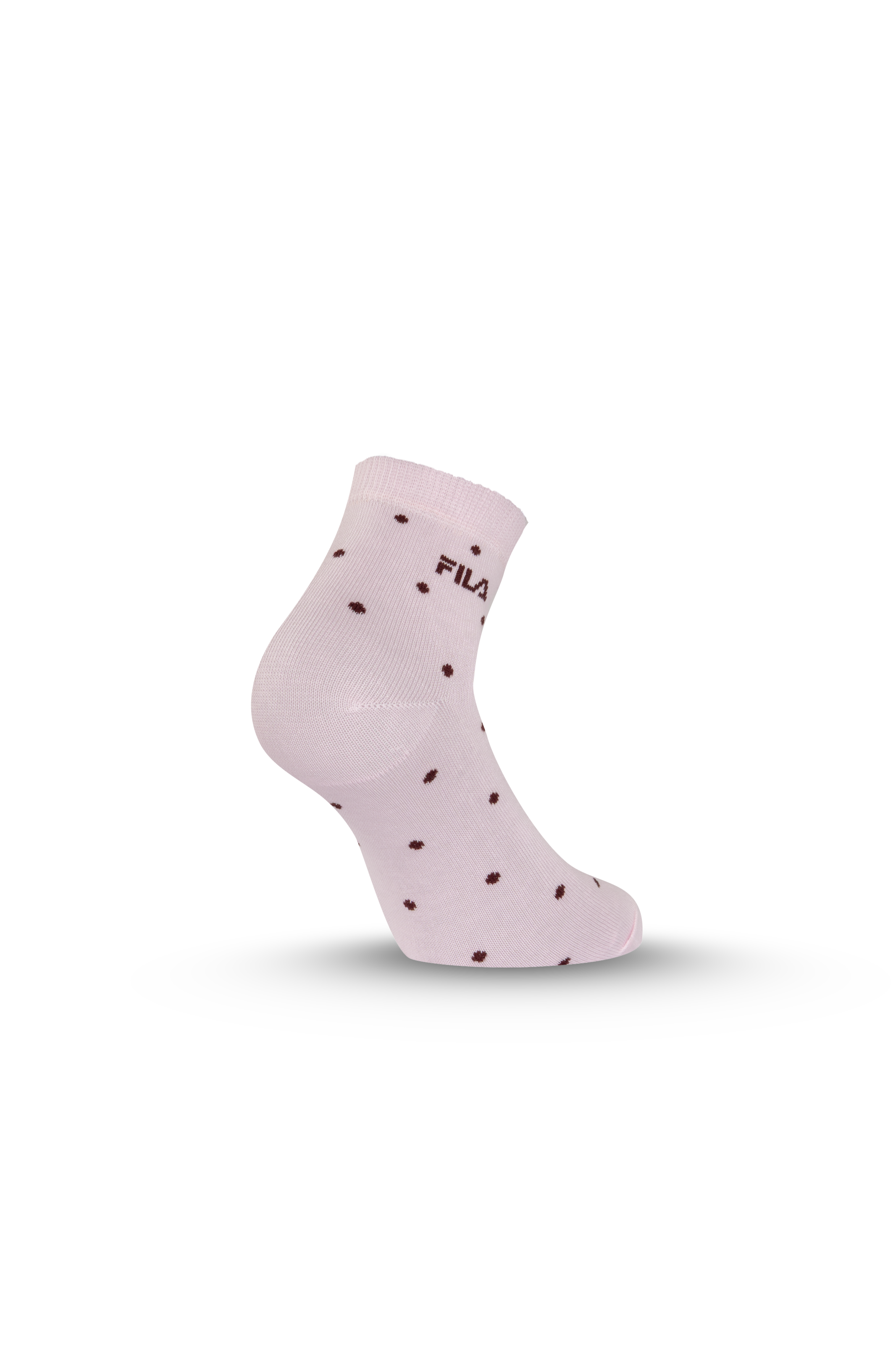 Fila Chaussettes courtes 3 Paar,  mit schmalem Rippenbündchen, gepunktet, Cotton-Mix