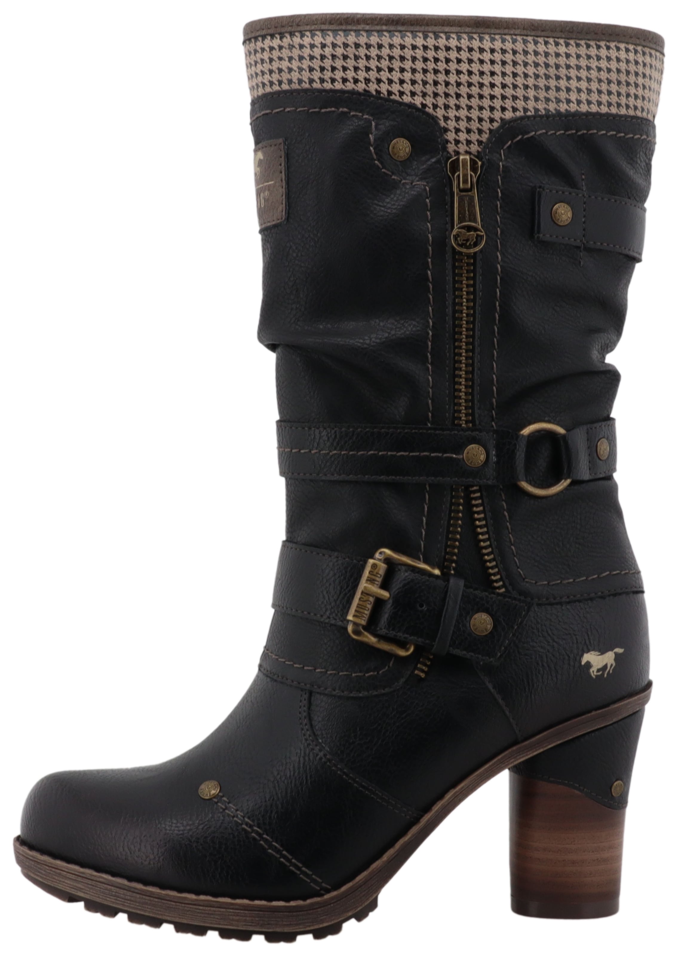 Mustang Shoes Winterstiefel »Palma«  Kurzstiefel, Winterstiefel mit wärmendem Textifutter
